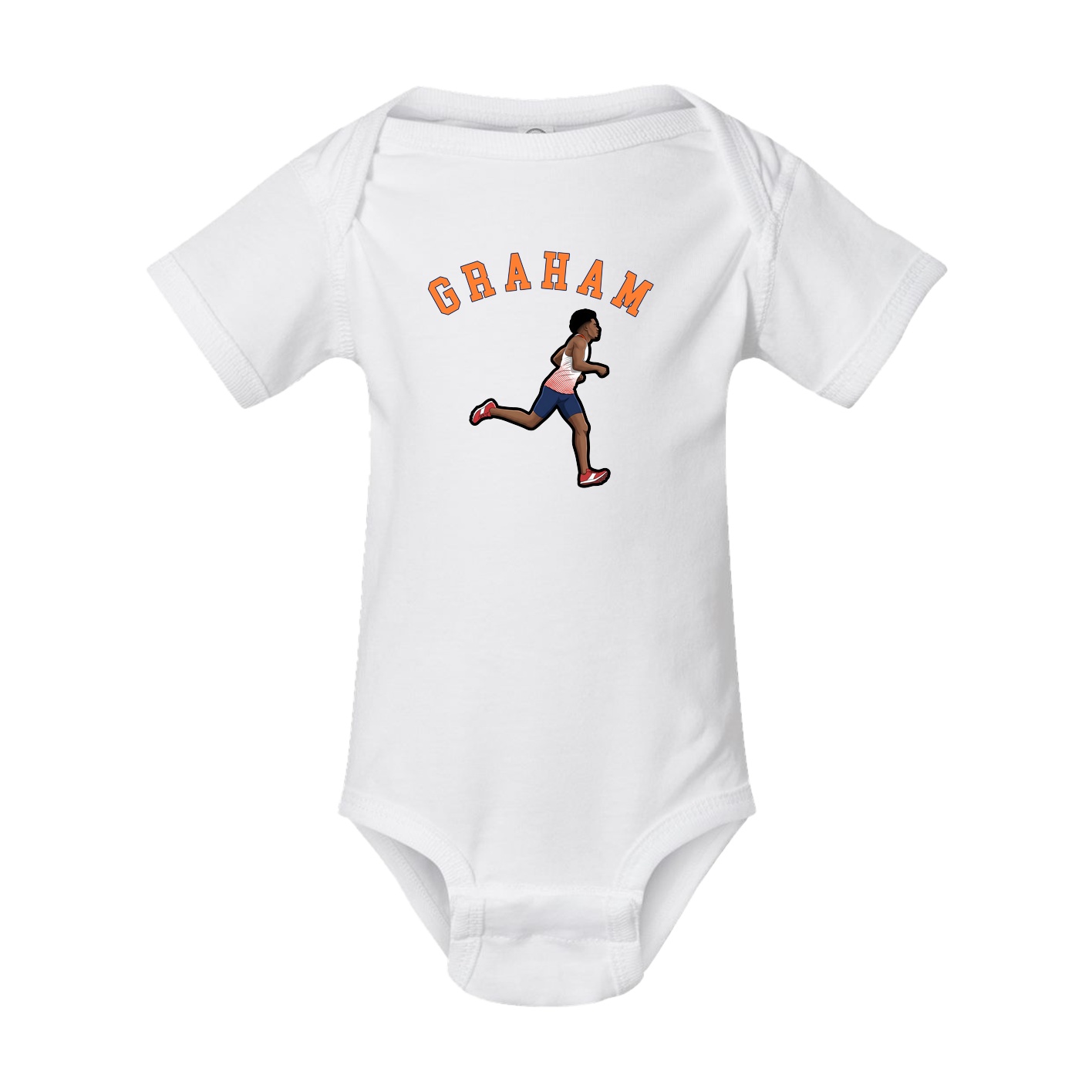 Baby Onesie — Shirsey Arch in White