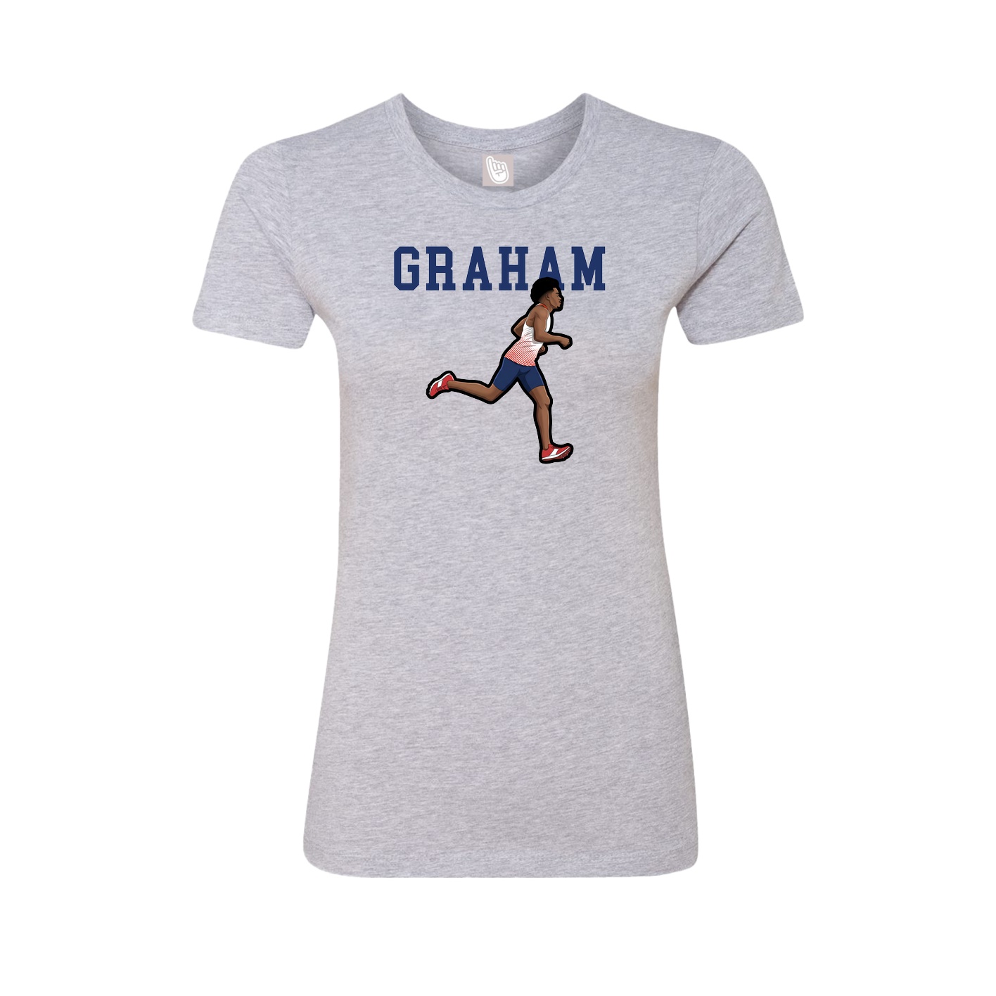 Fitted Women's Tee — Shirsey in Grey