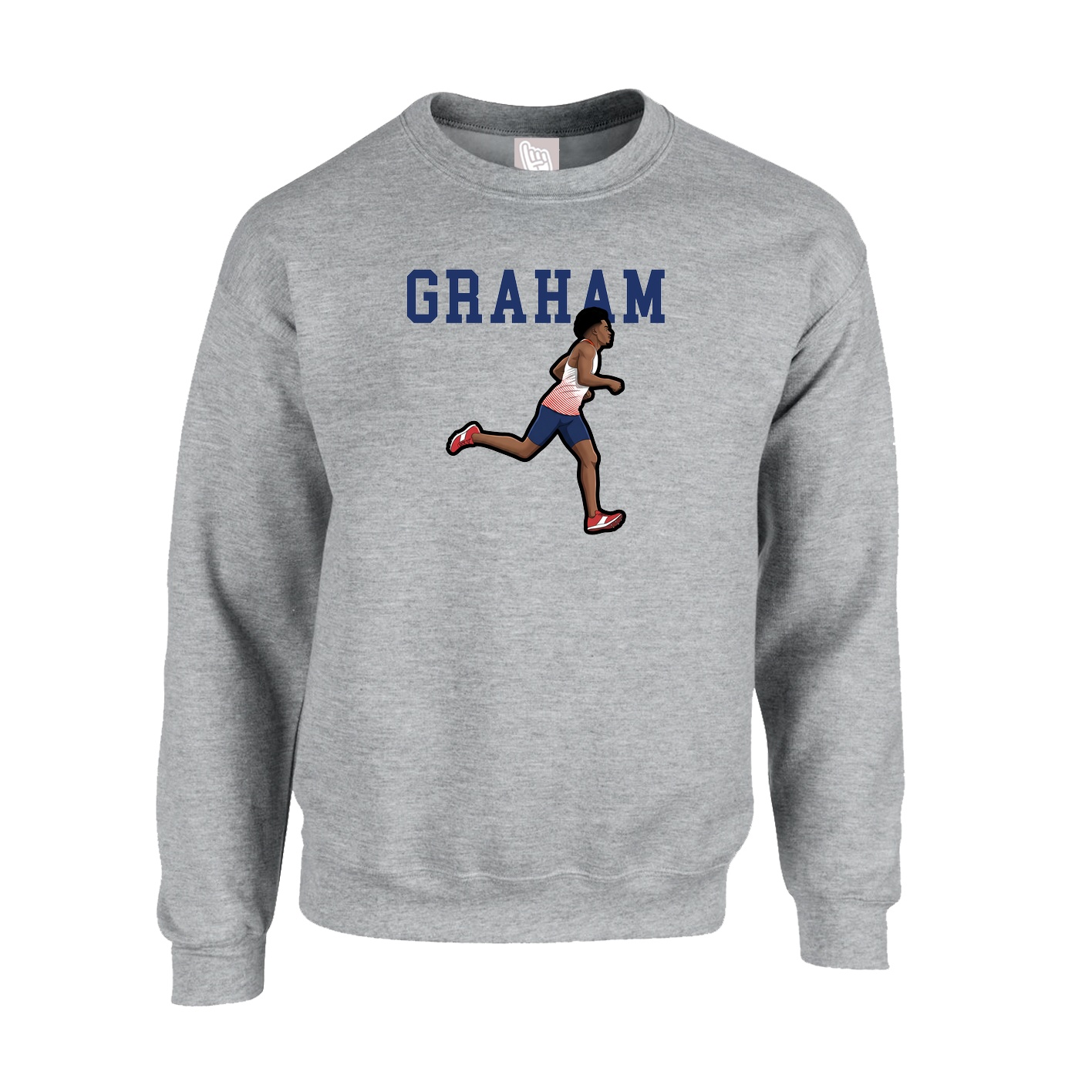 Fleece Crew — Shirsey in Grey