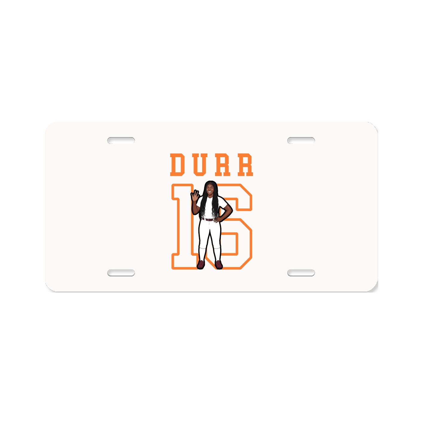 License Plate — Shirsey in Classic