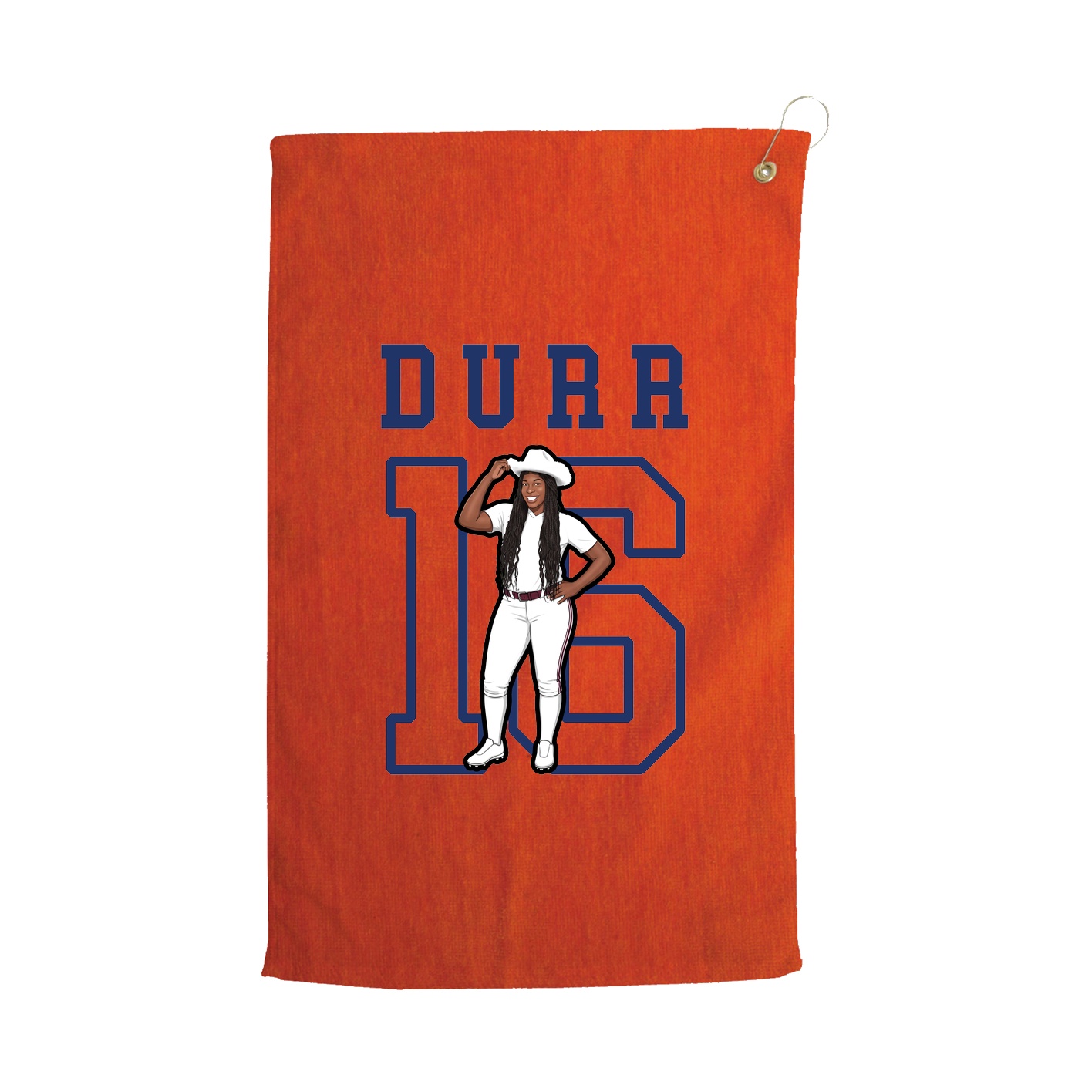 Golf Towel — Shirsey in Orange