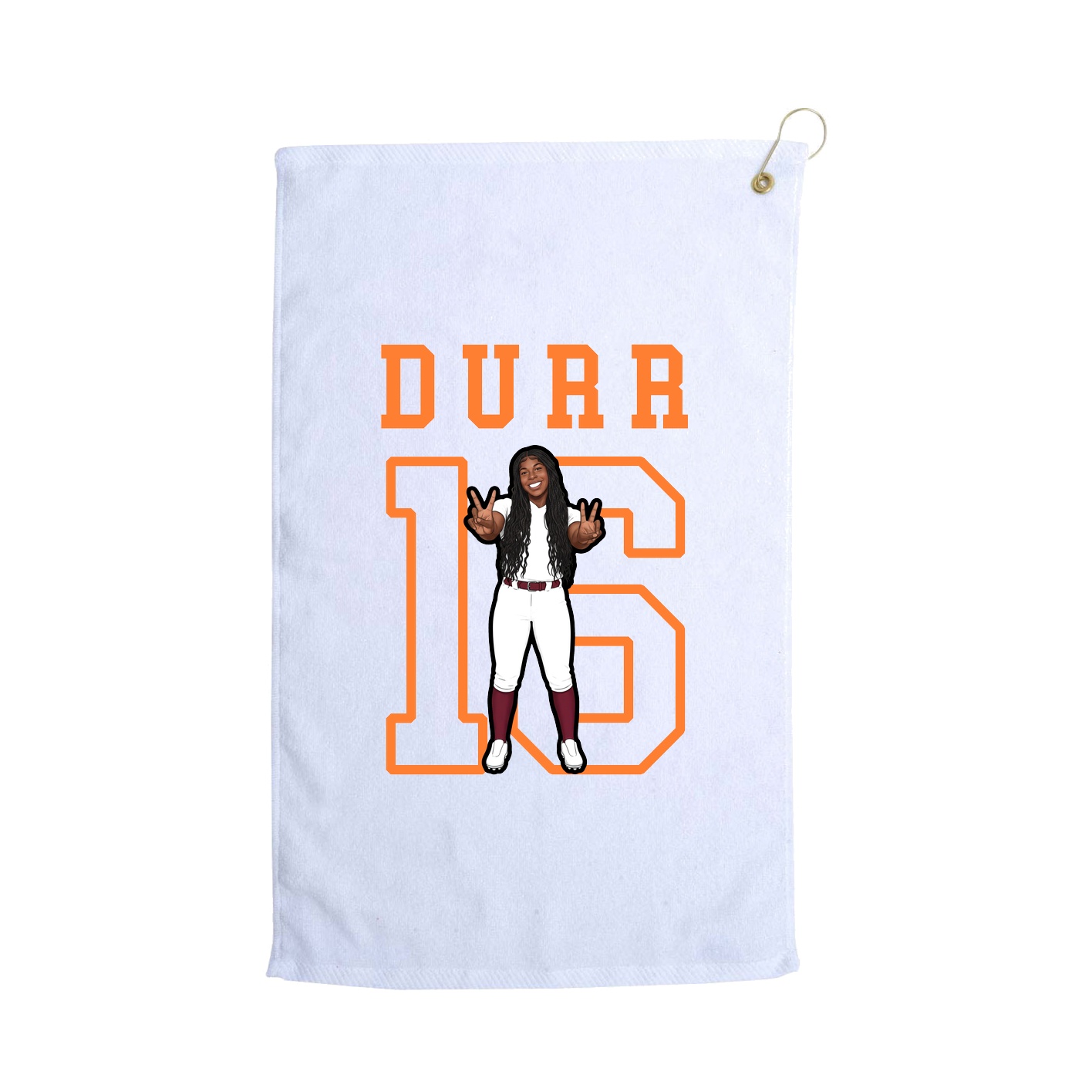 Golf Towel — Shirsey in White