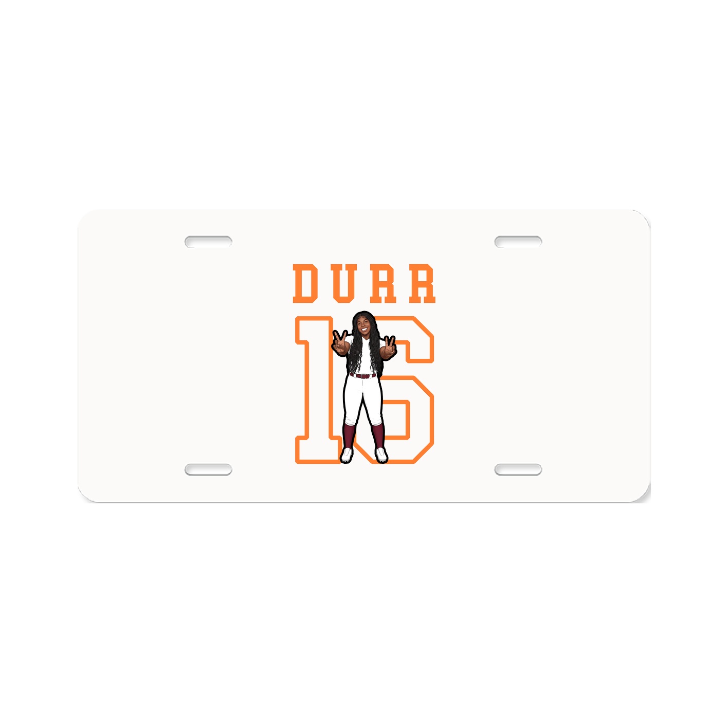 License Plate — Shirsey in Classic