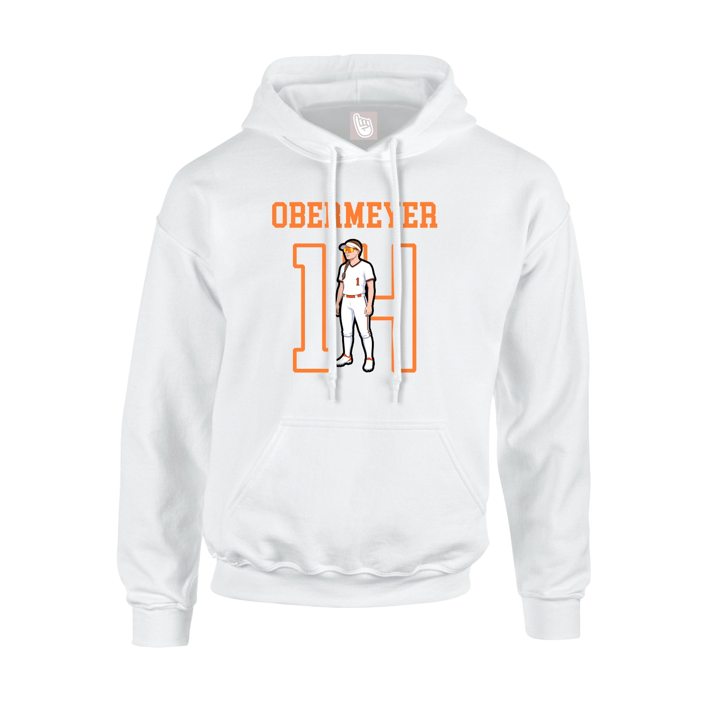 Youth Hoodie — Shirsey in White