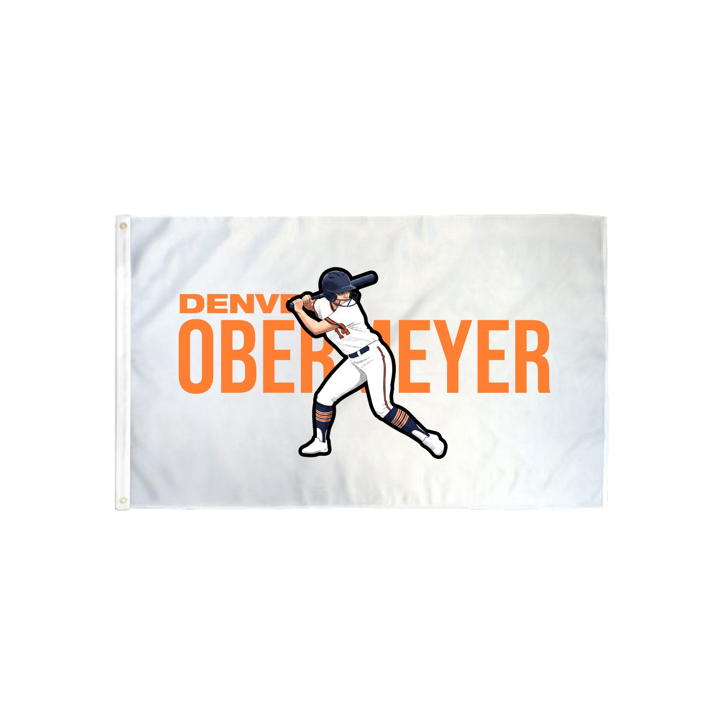 3x5 Flag — Player Name in Classic