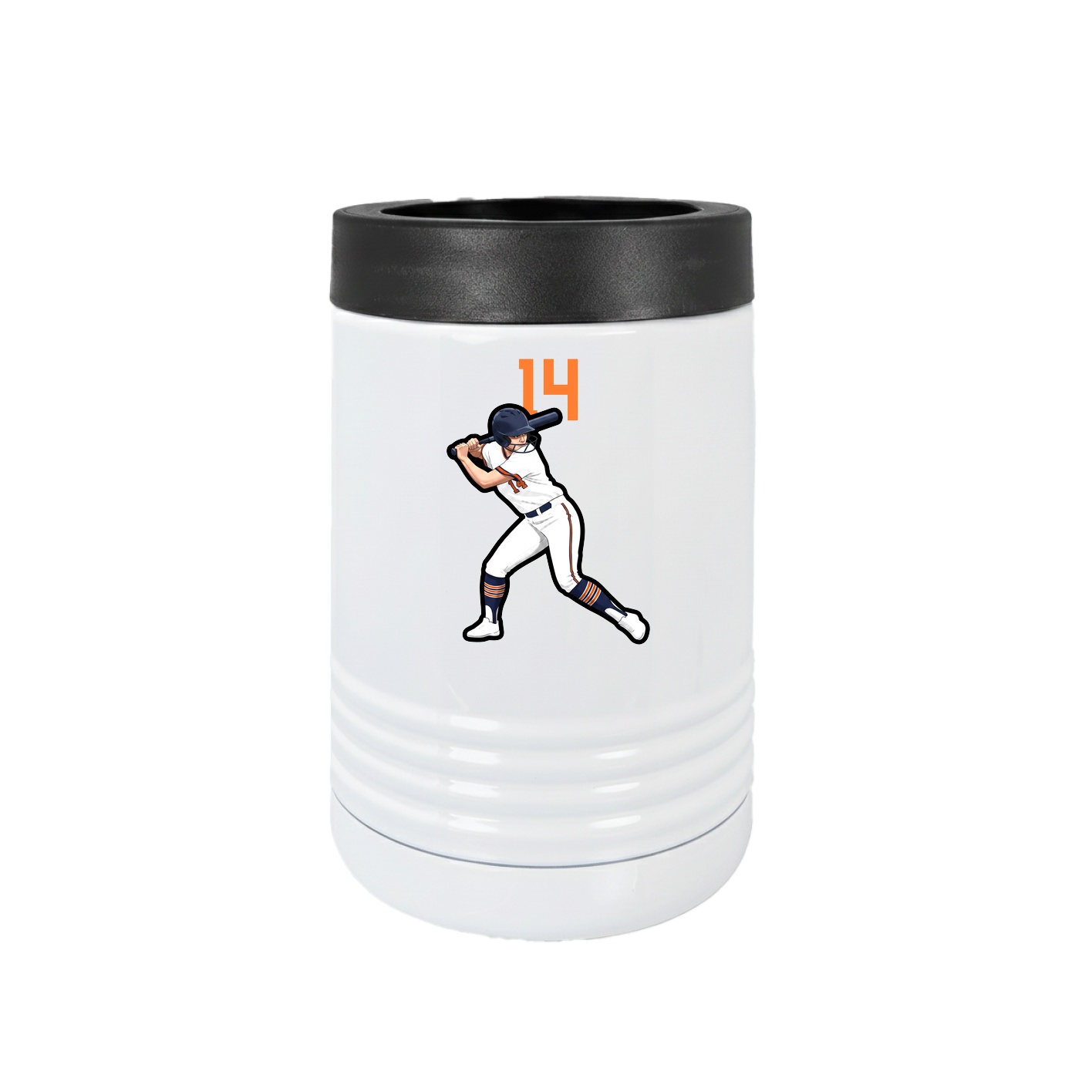Beverage Holder — Number Top in White