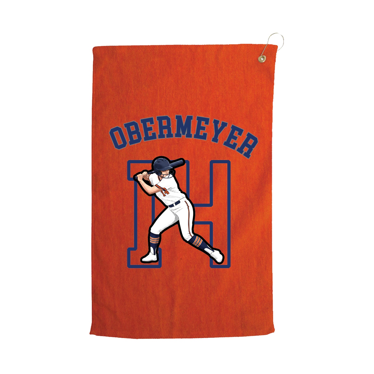 Golf Towel — Shirsey Arch in Orange