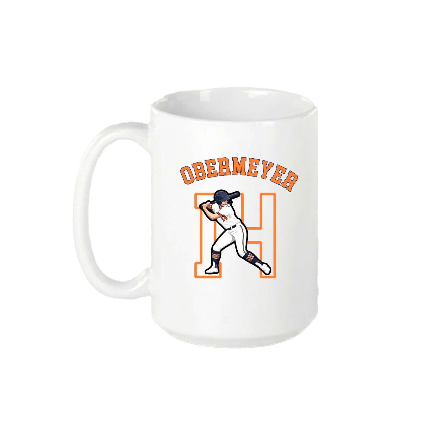 15oz Coffee Mug — Shirsey Arch in White
