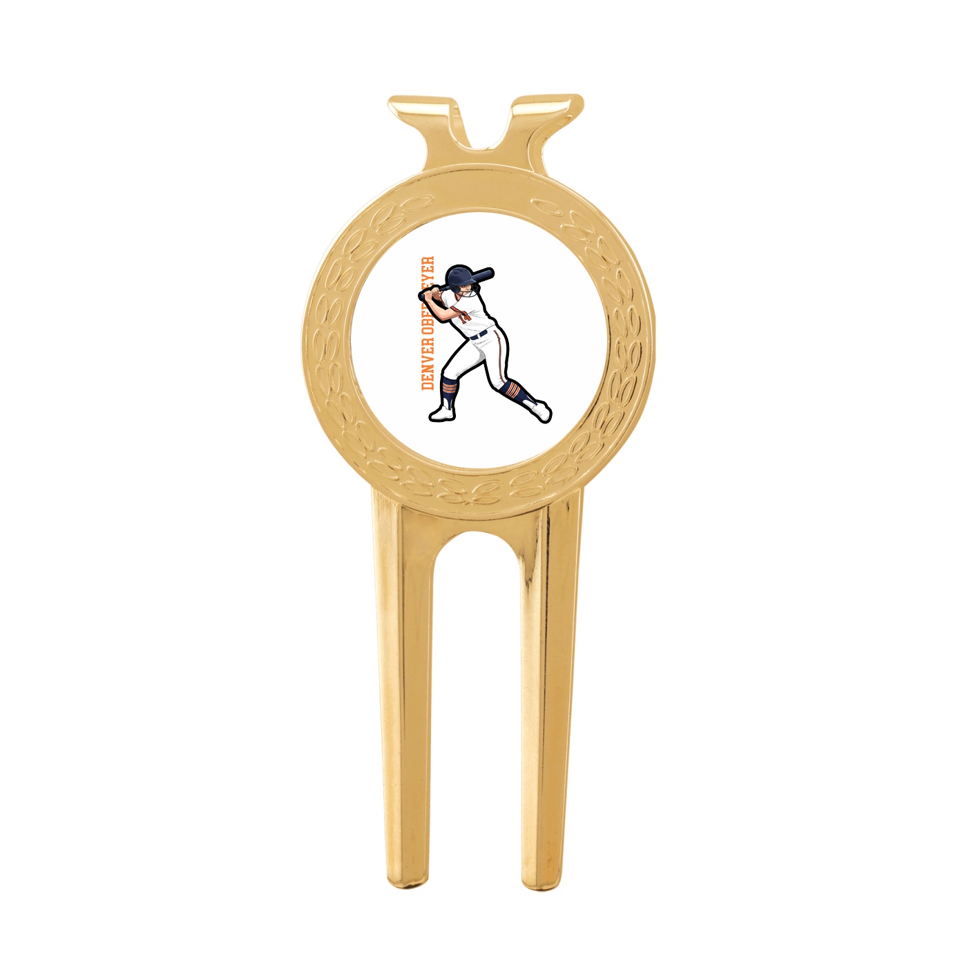 Divot Tool with Ball Marker — Name Vertical in Classic