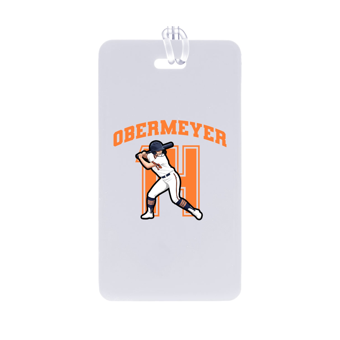 Bag Tag — Number in Classic