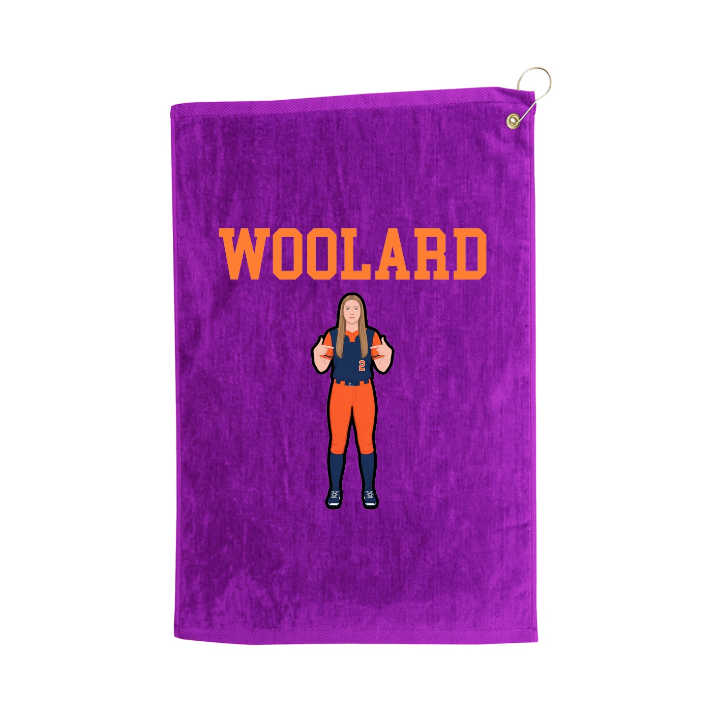 Golf Towel — Shirsey in Purple