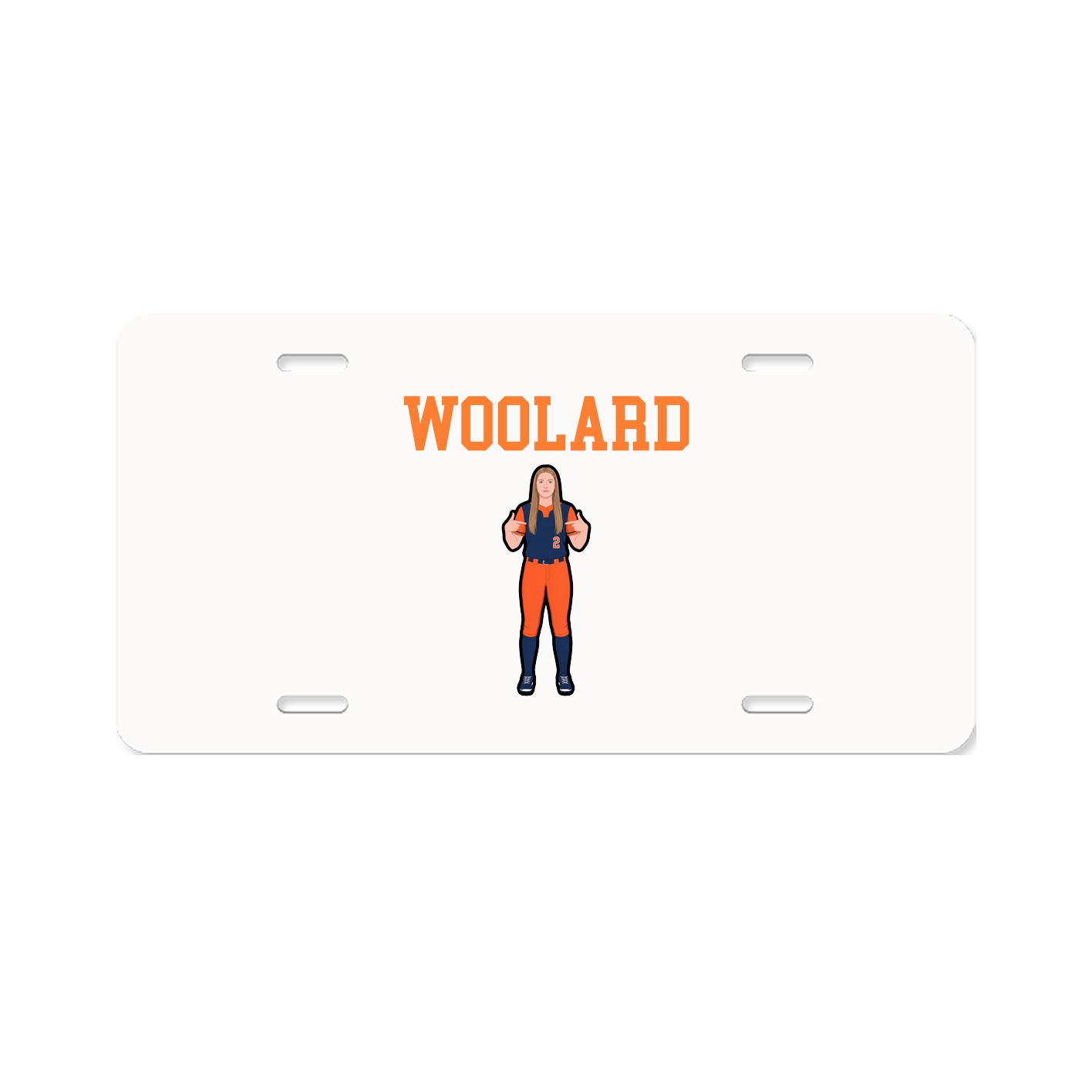 License Plate — Shirsey in Classic