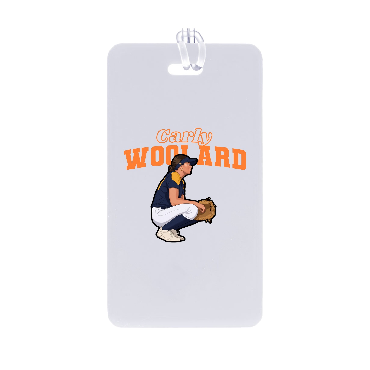 Bag Tag — Name Arch in Classic