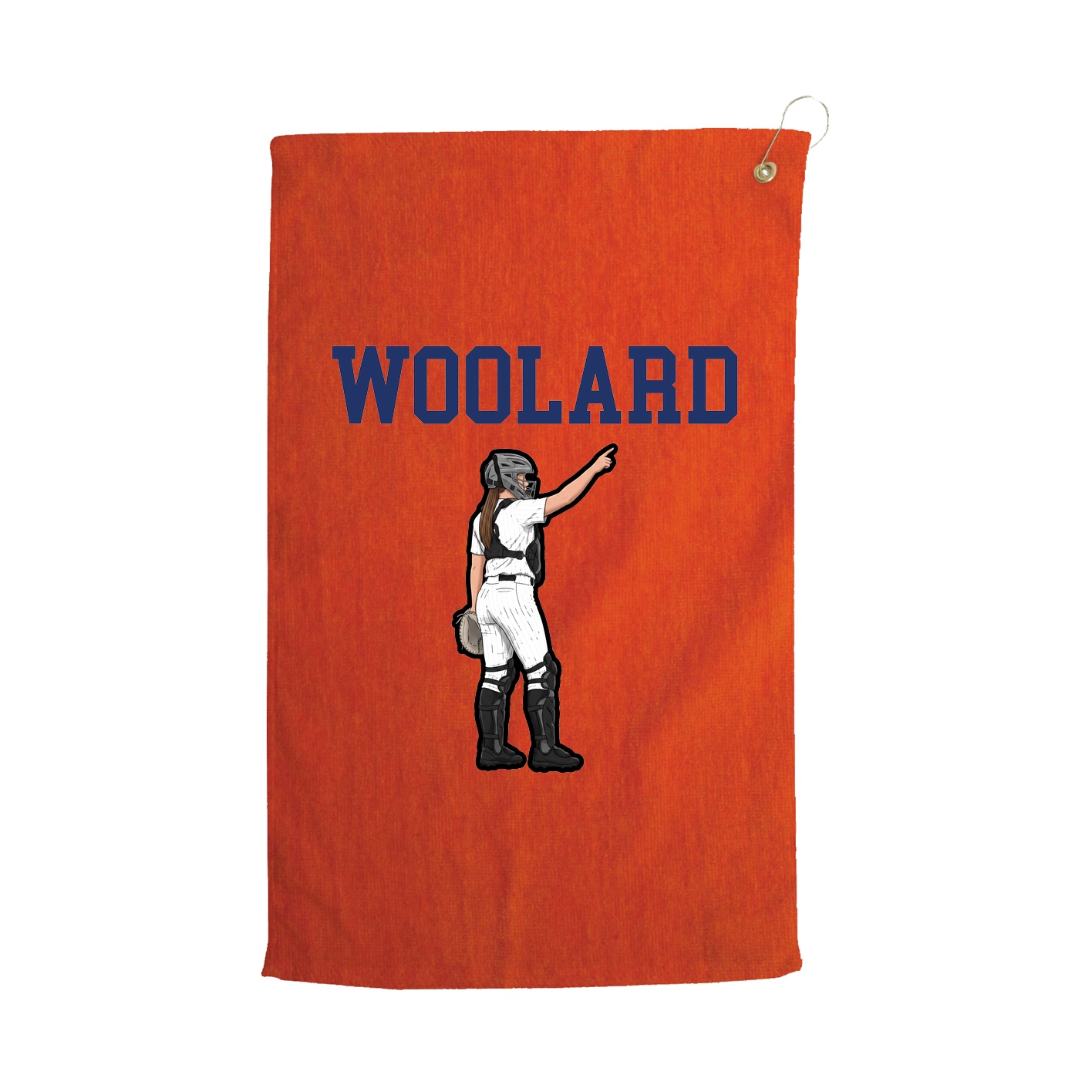 Golf Towel — Shirsey in Orange