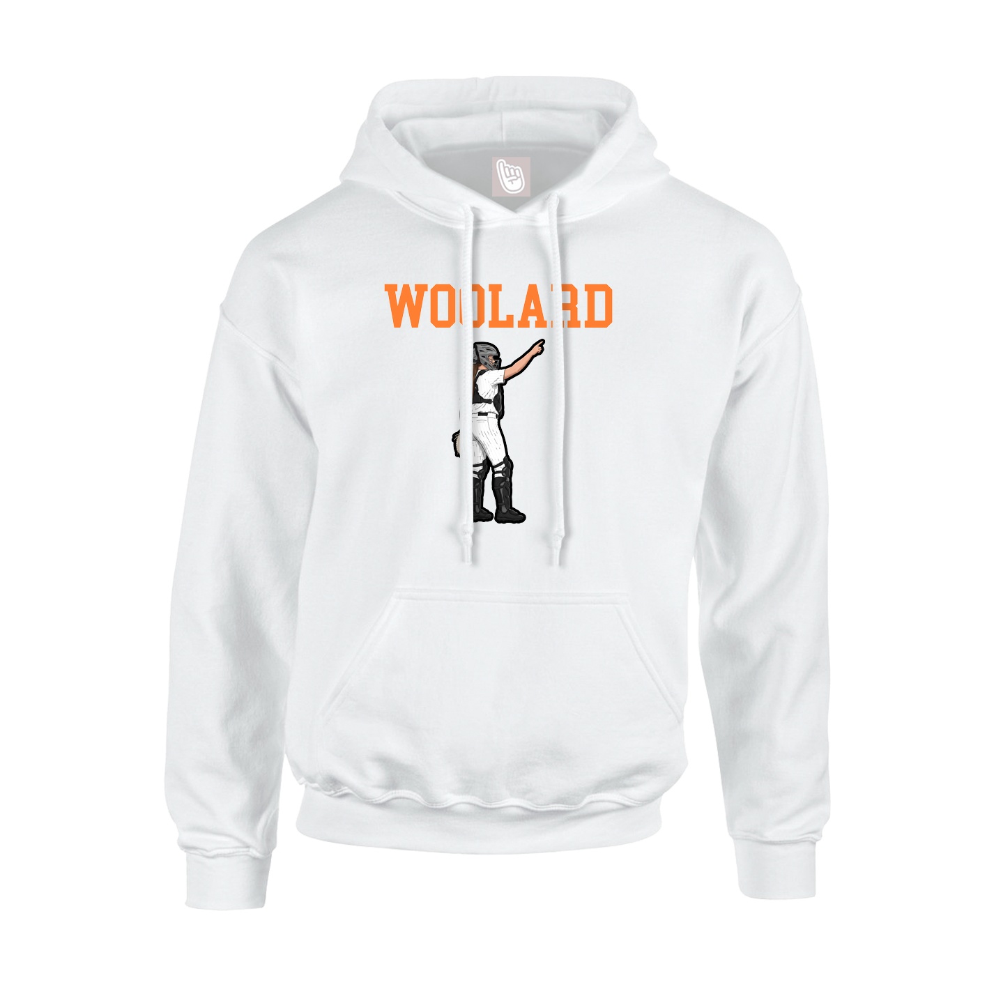 Hoodie — Shirsey in White