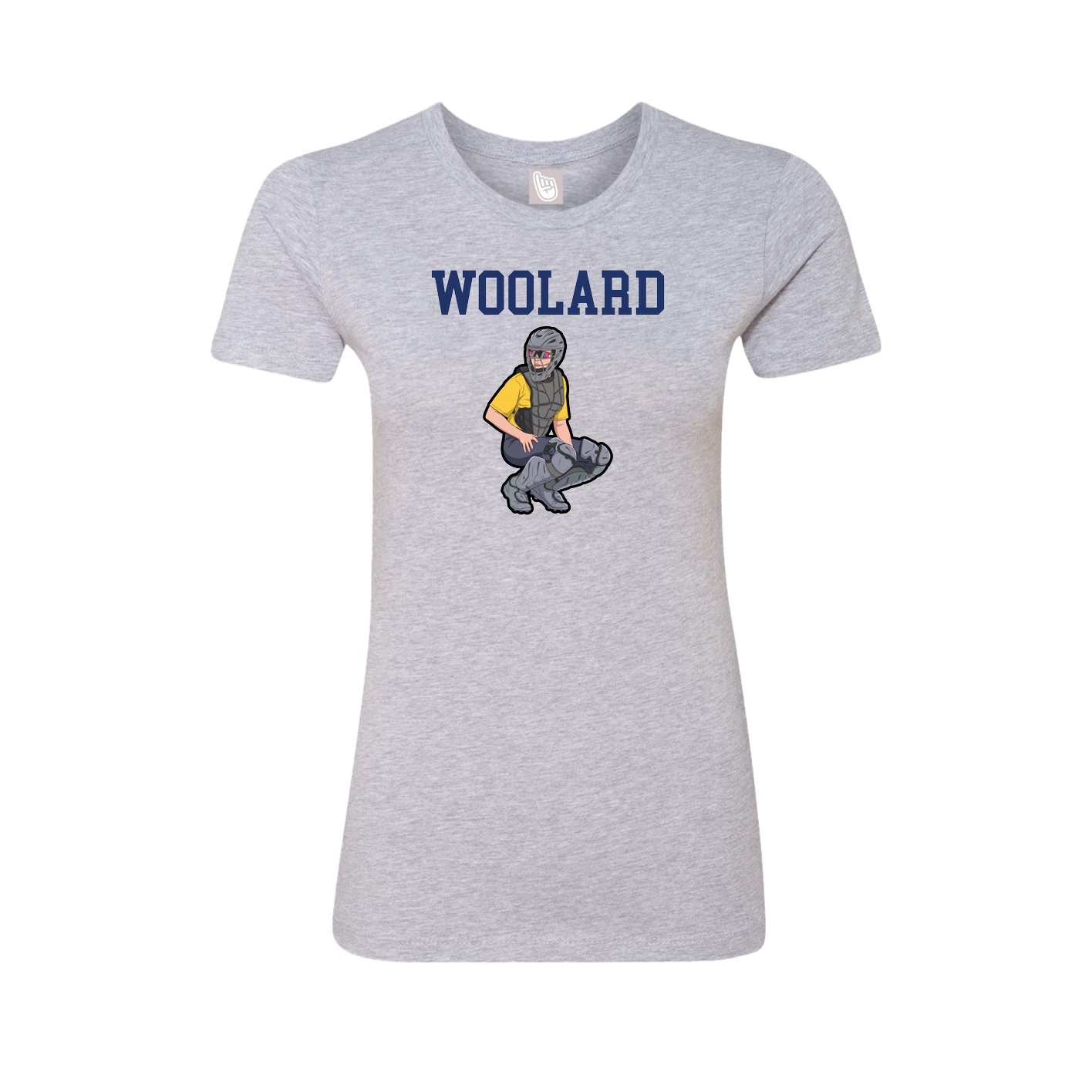 Fitted Women's Tee — Shirsey in Grey
