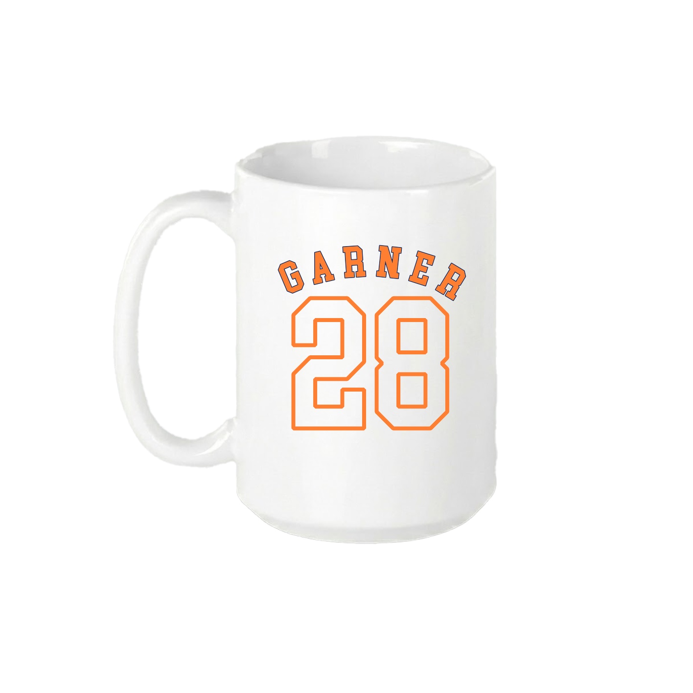 15oz Coffee Mug — Shirsey Arch in White