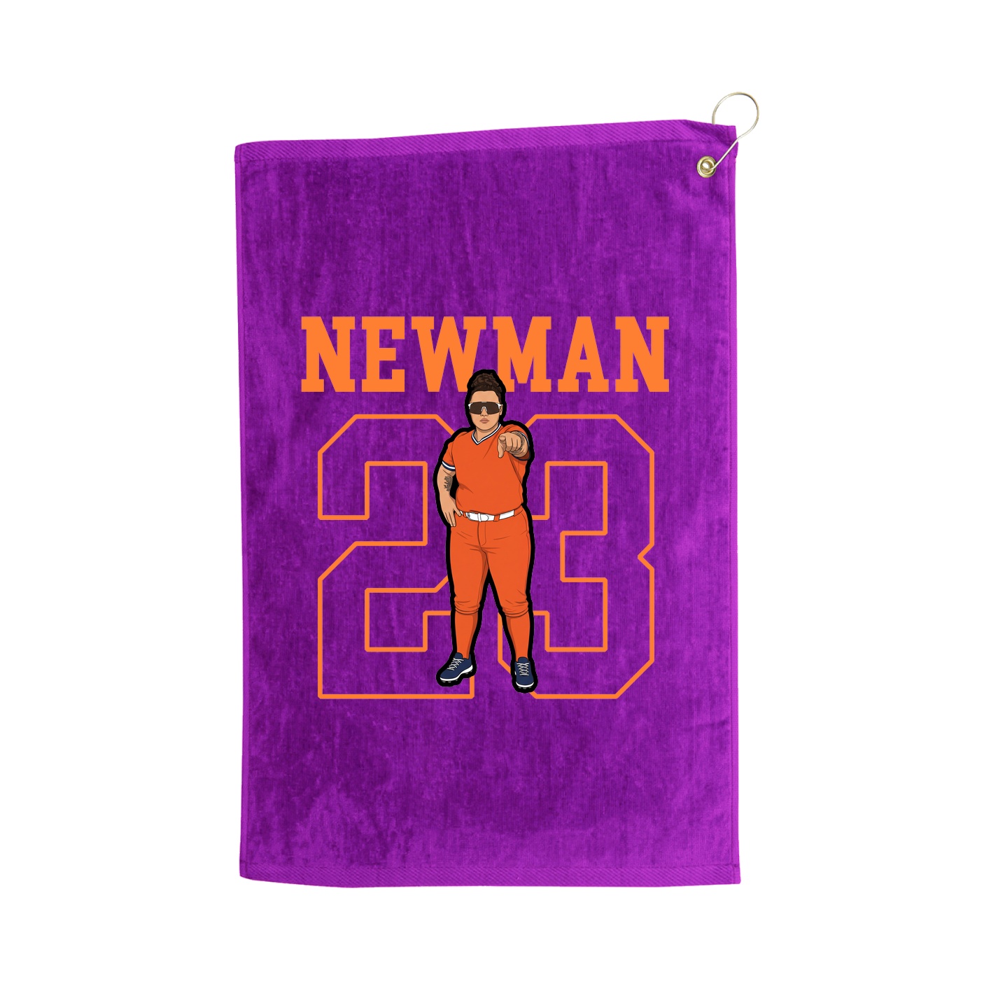 Golf Towel — Shirsey in Purple