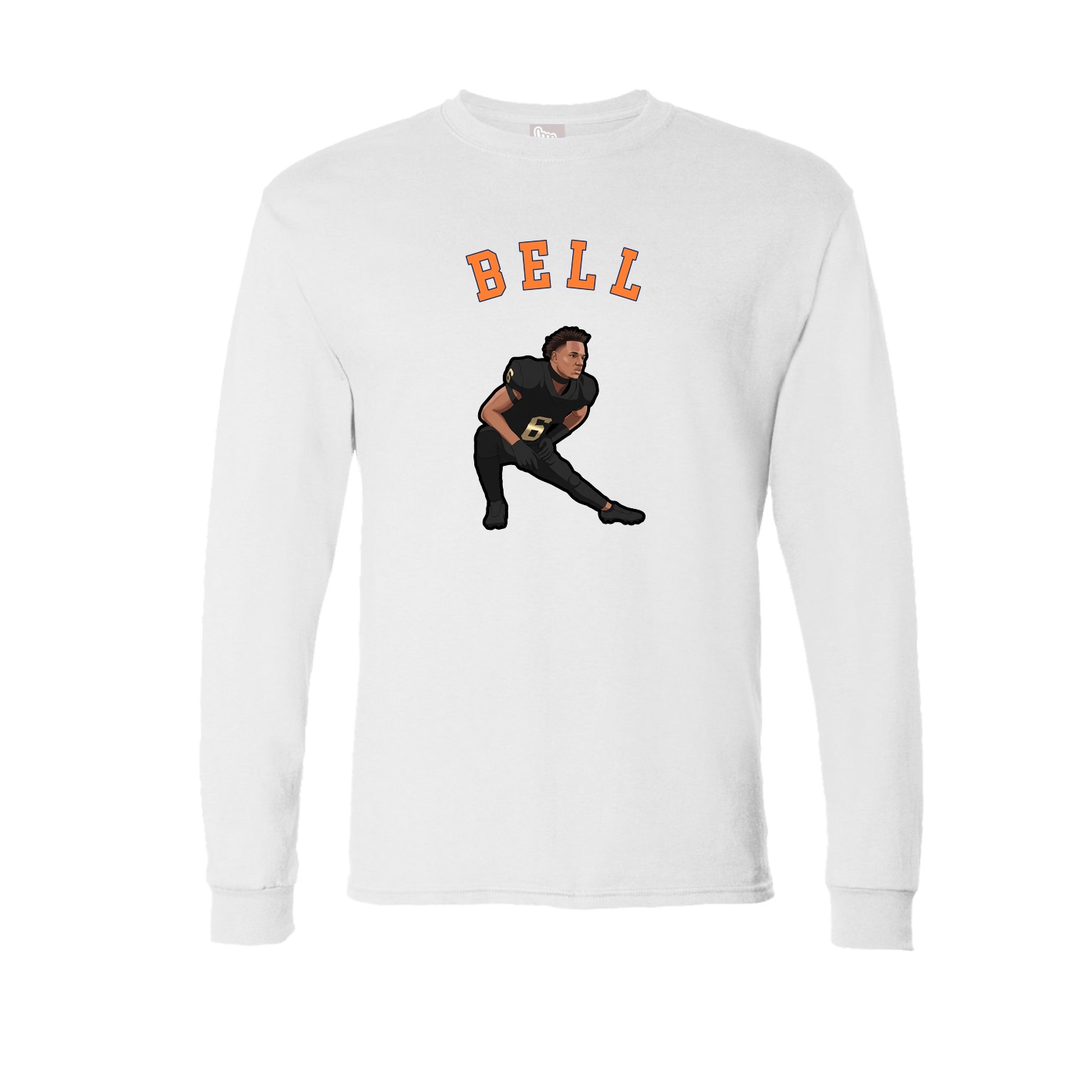 Long Sleeve Tee — Shirsey Arch in White