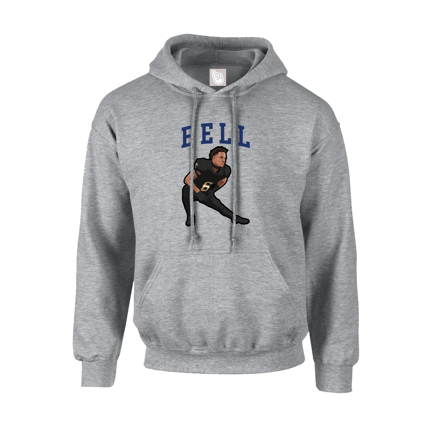 Hoodie — Shirsey in Grey
