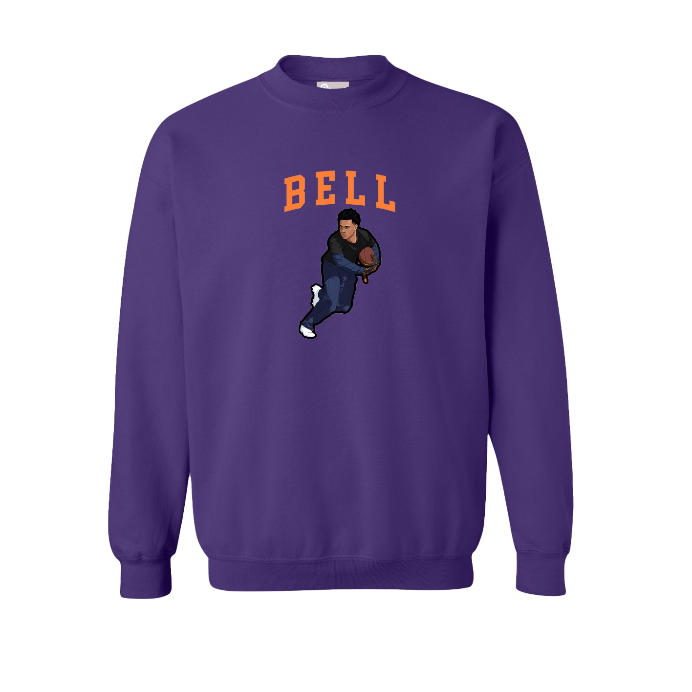 Fleece Crew — Shirsey in Purple