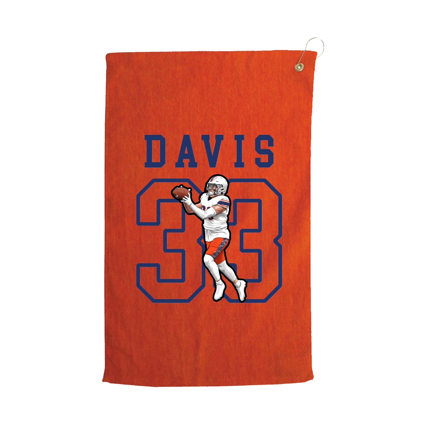 Golf Towel — Shirsey in Orange