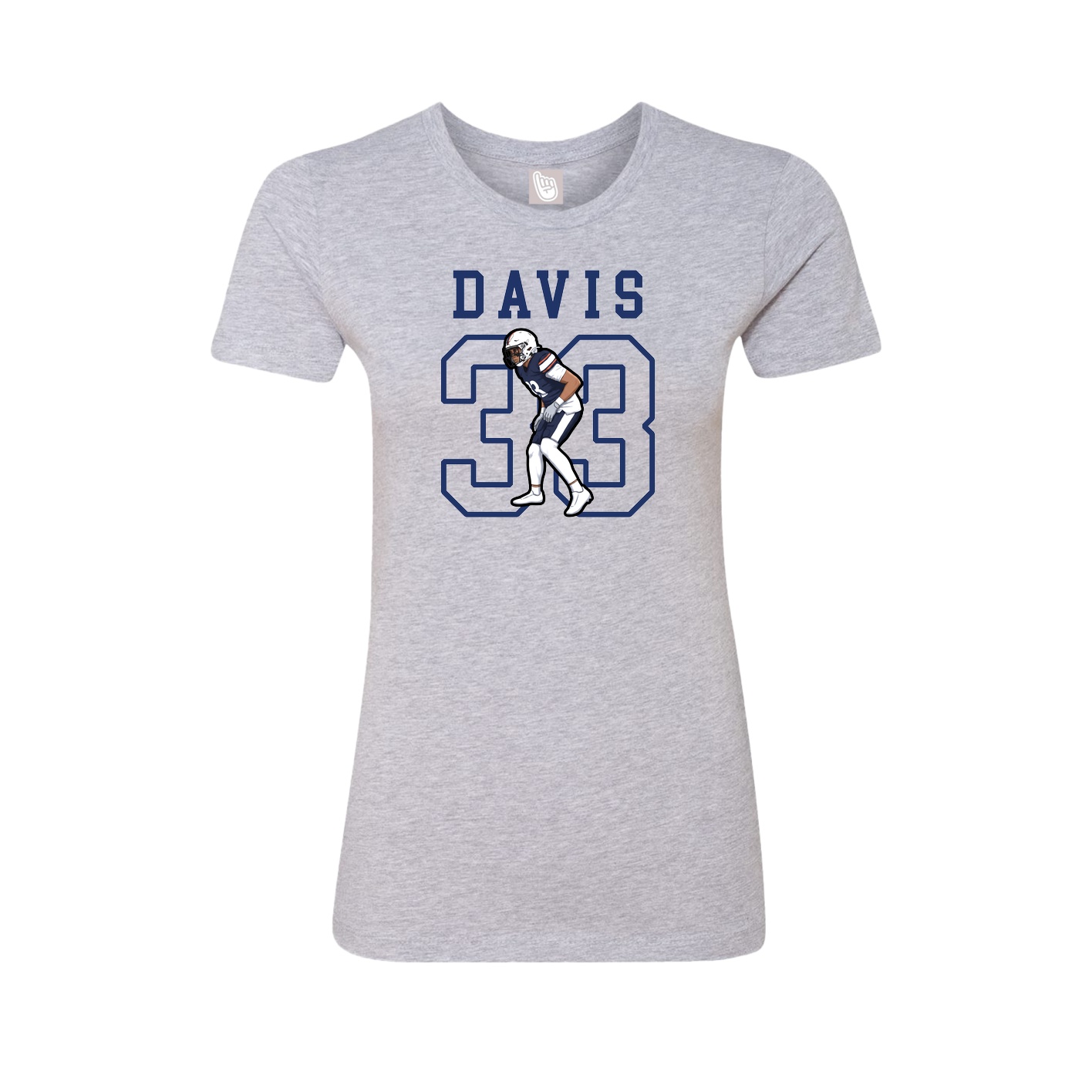 Fitted Women's Tee — Shirsey in Grey