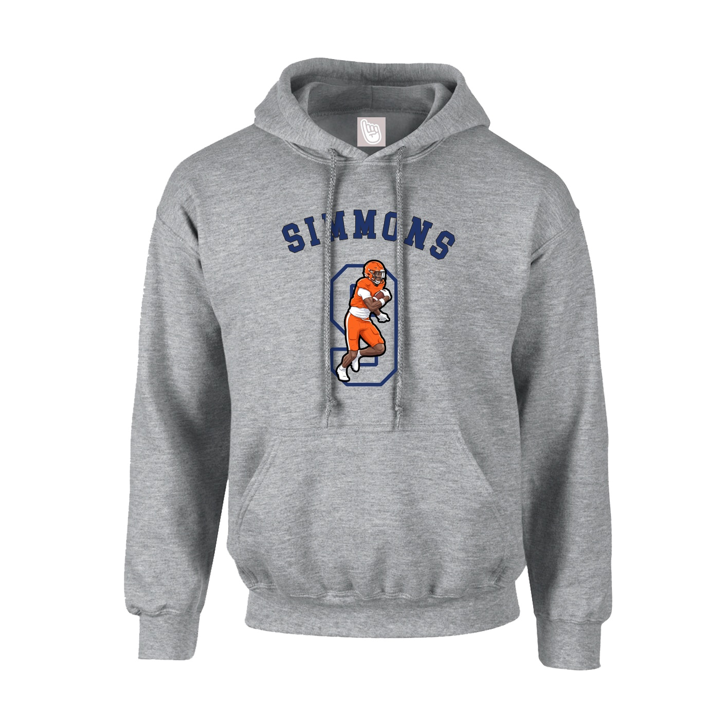 Youth Hoodie — Shirsey Arch in Grey