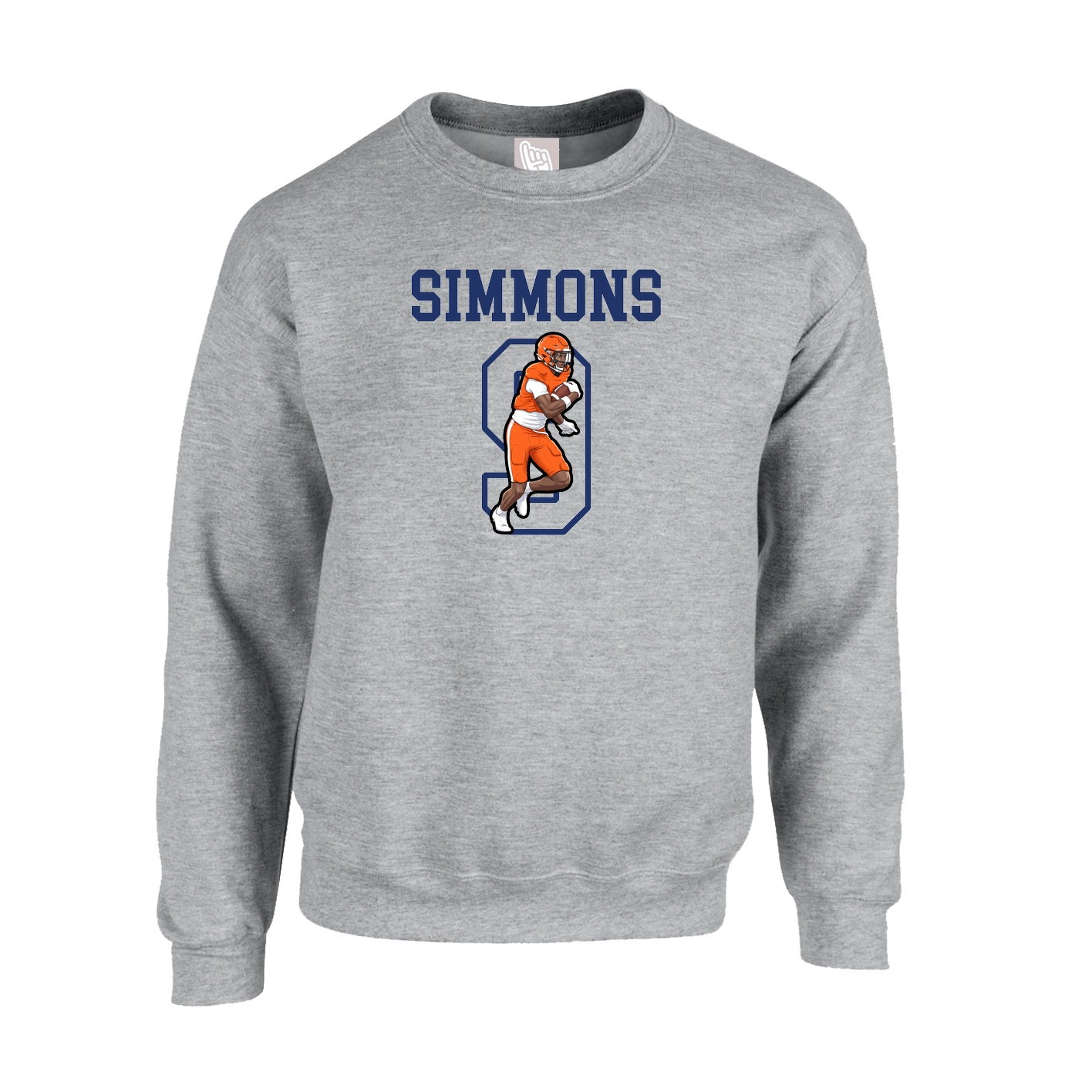 Fleece Crew — Shirsey in Grey