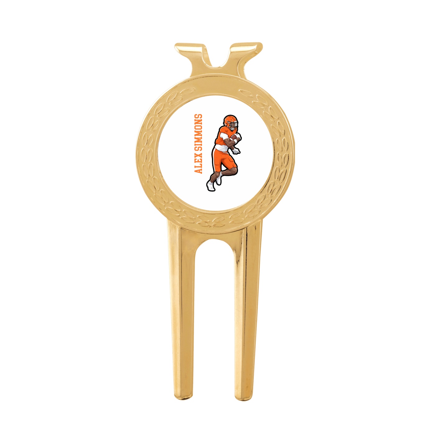 Divot Tool with Ball Marker — Name Vertical in Classic