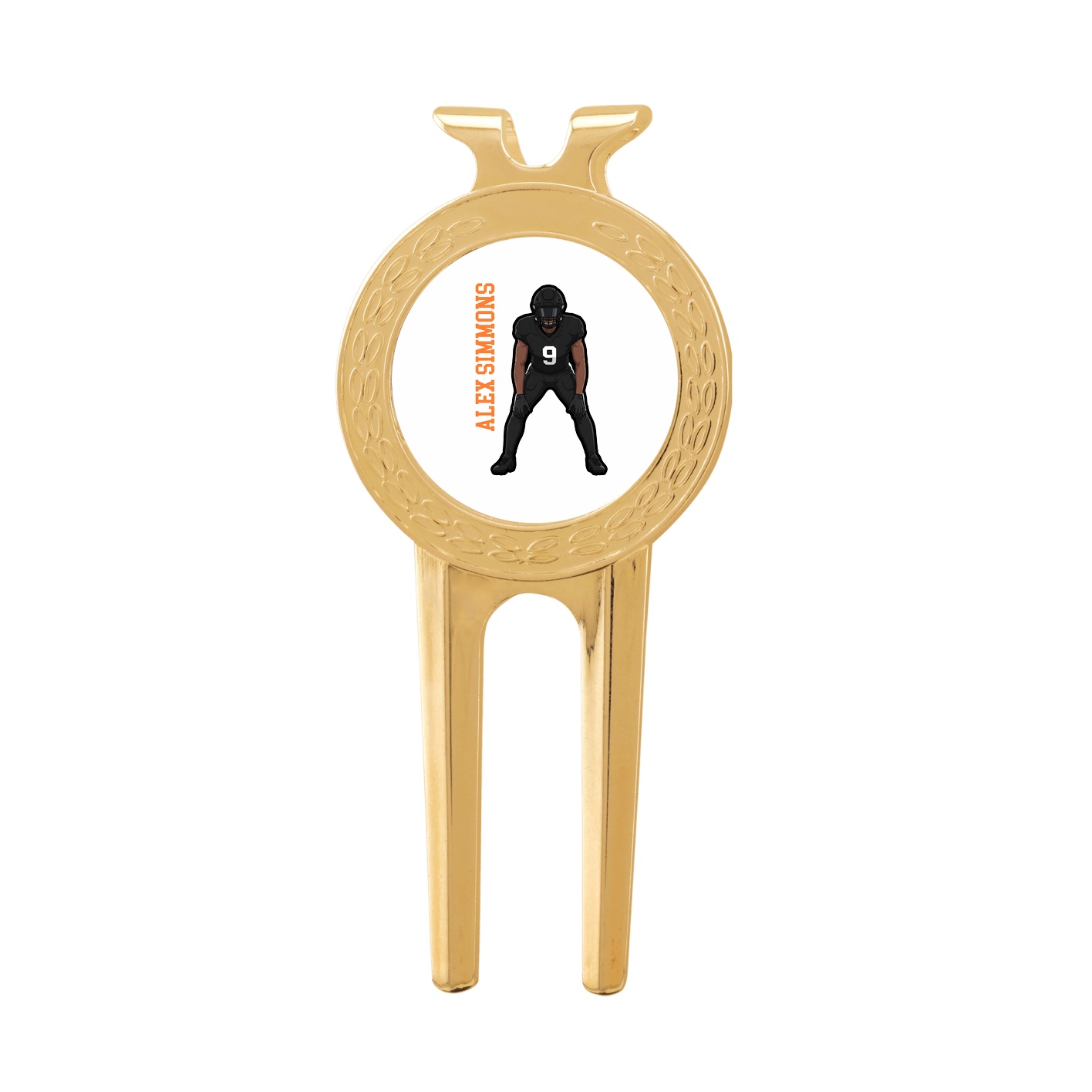 Divot Tool with Ball Marker — Name Vertical in Classic