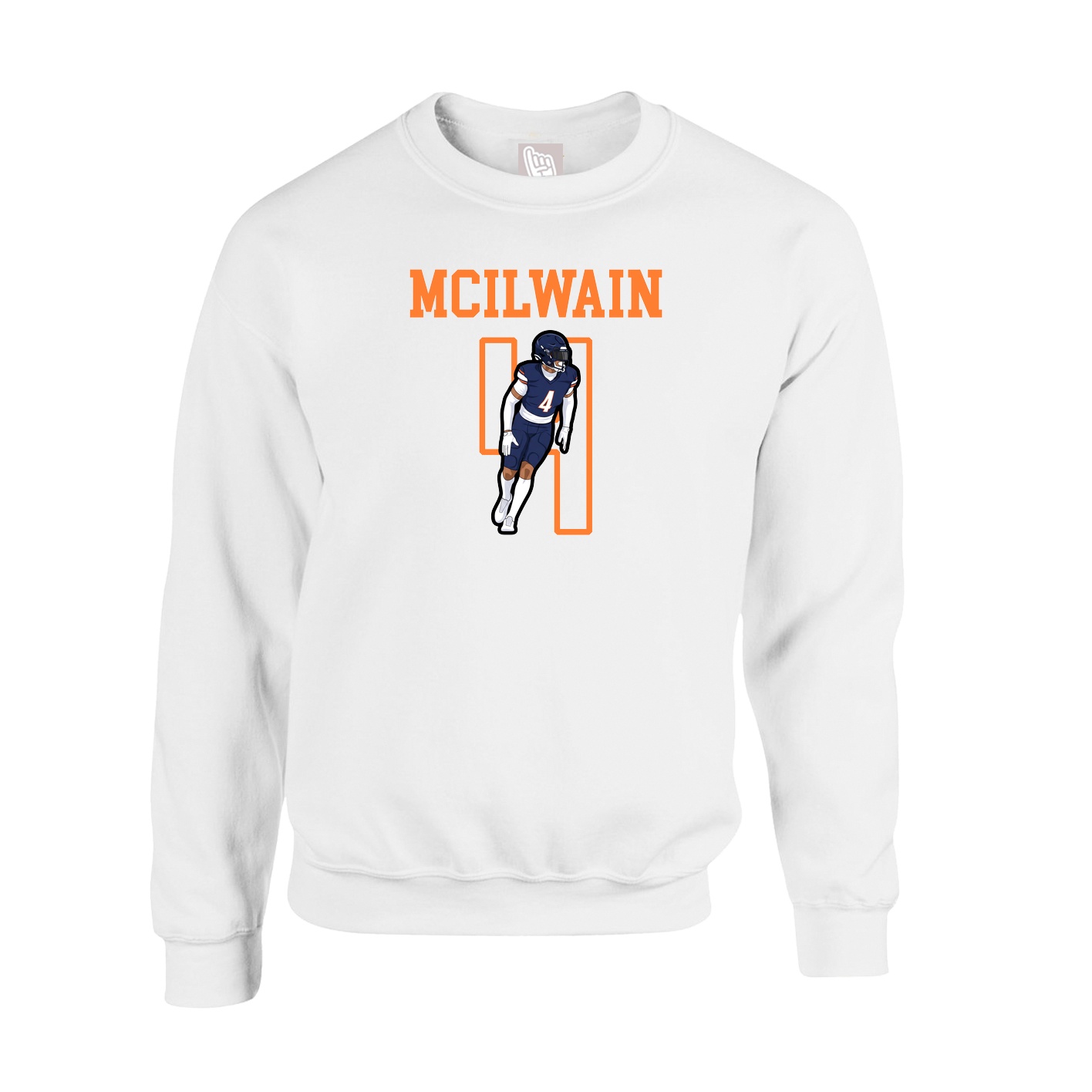 Fleece Crew — Shirsey in White