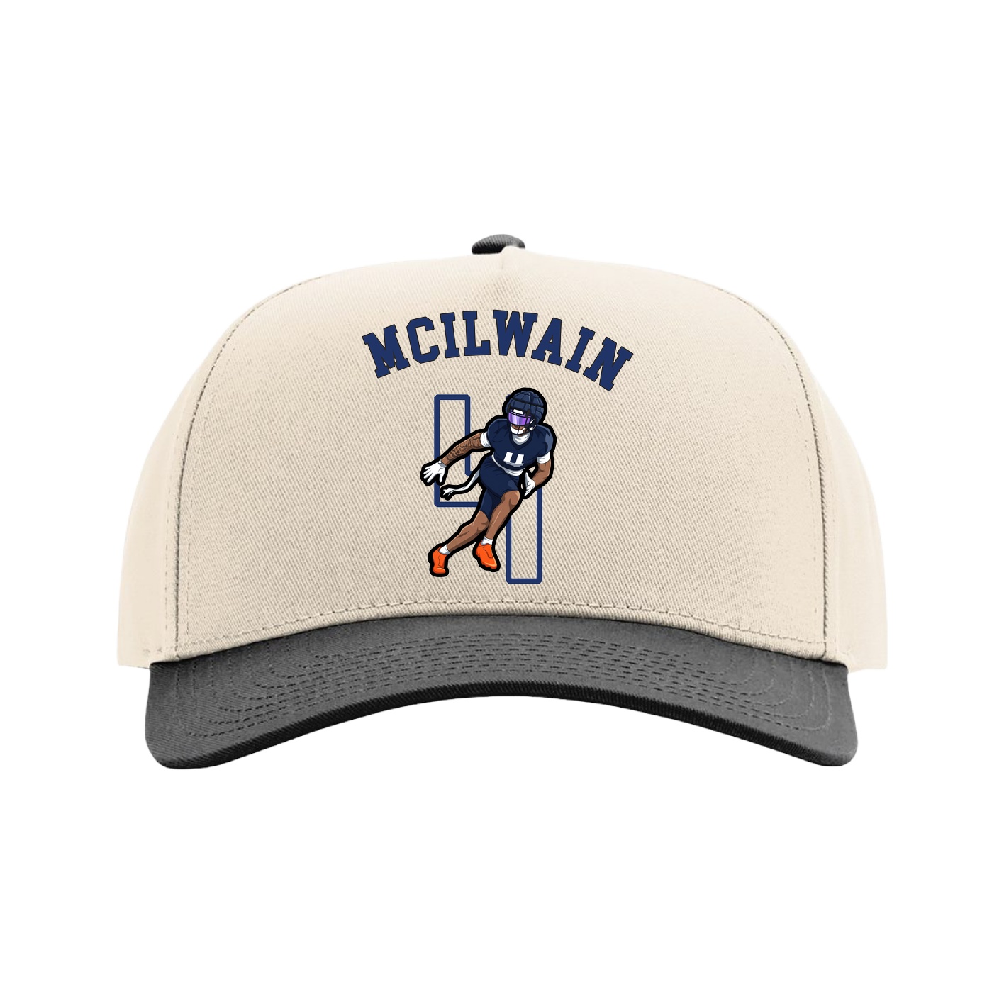 Full Fabric Five-Panel Champ Cap