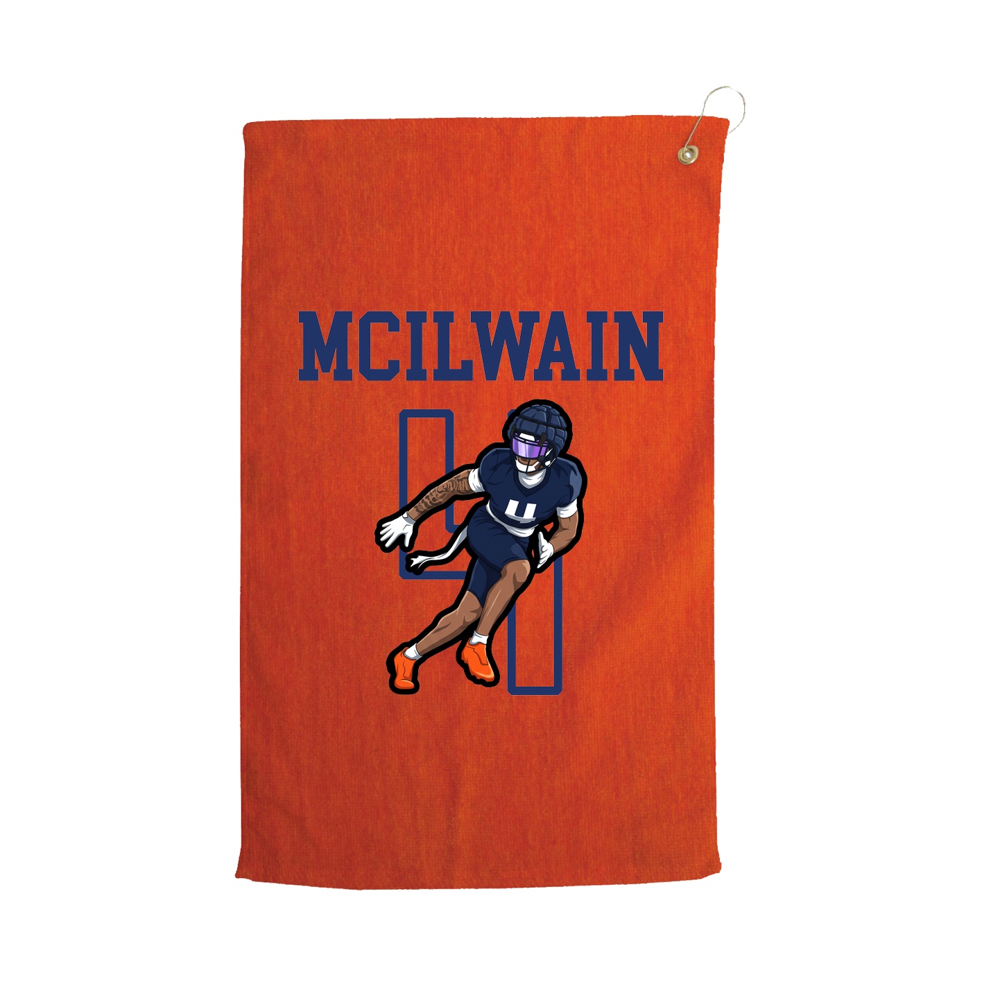 Golf Towel — Shirsey in Orange