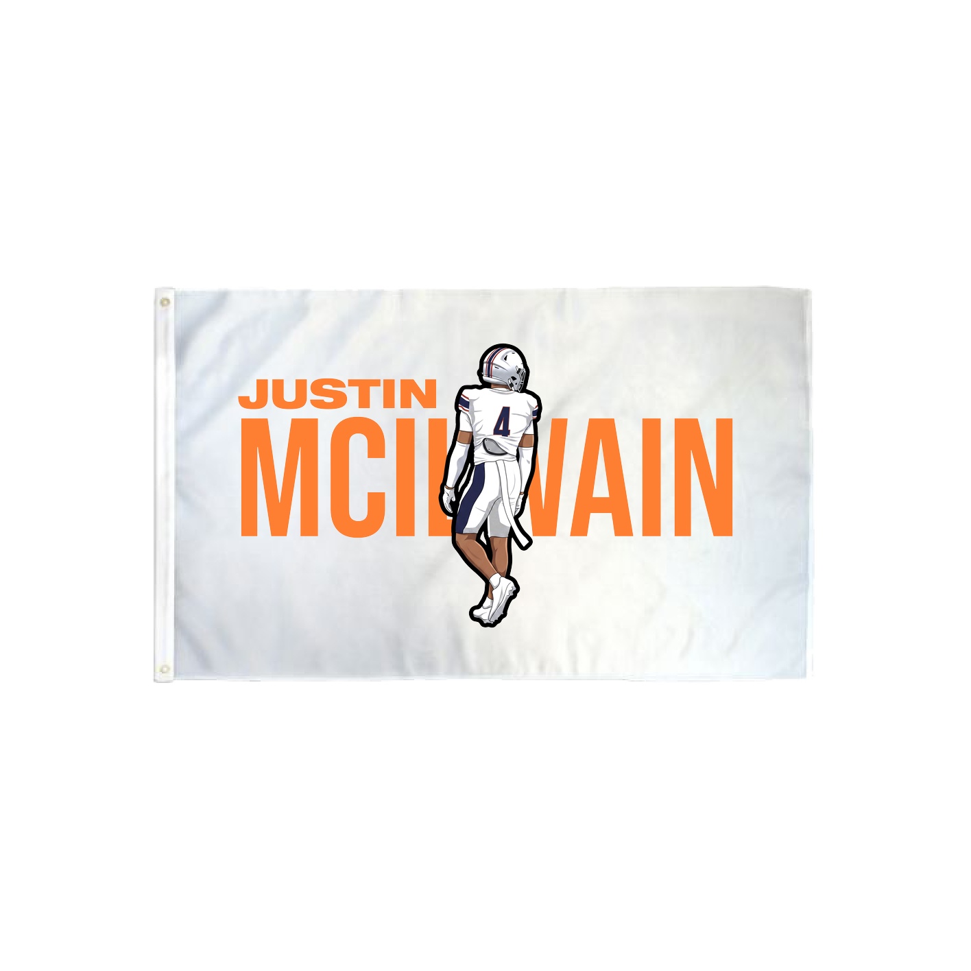 3x5 Flag — Player Name in Classic