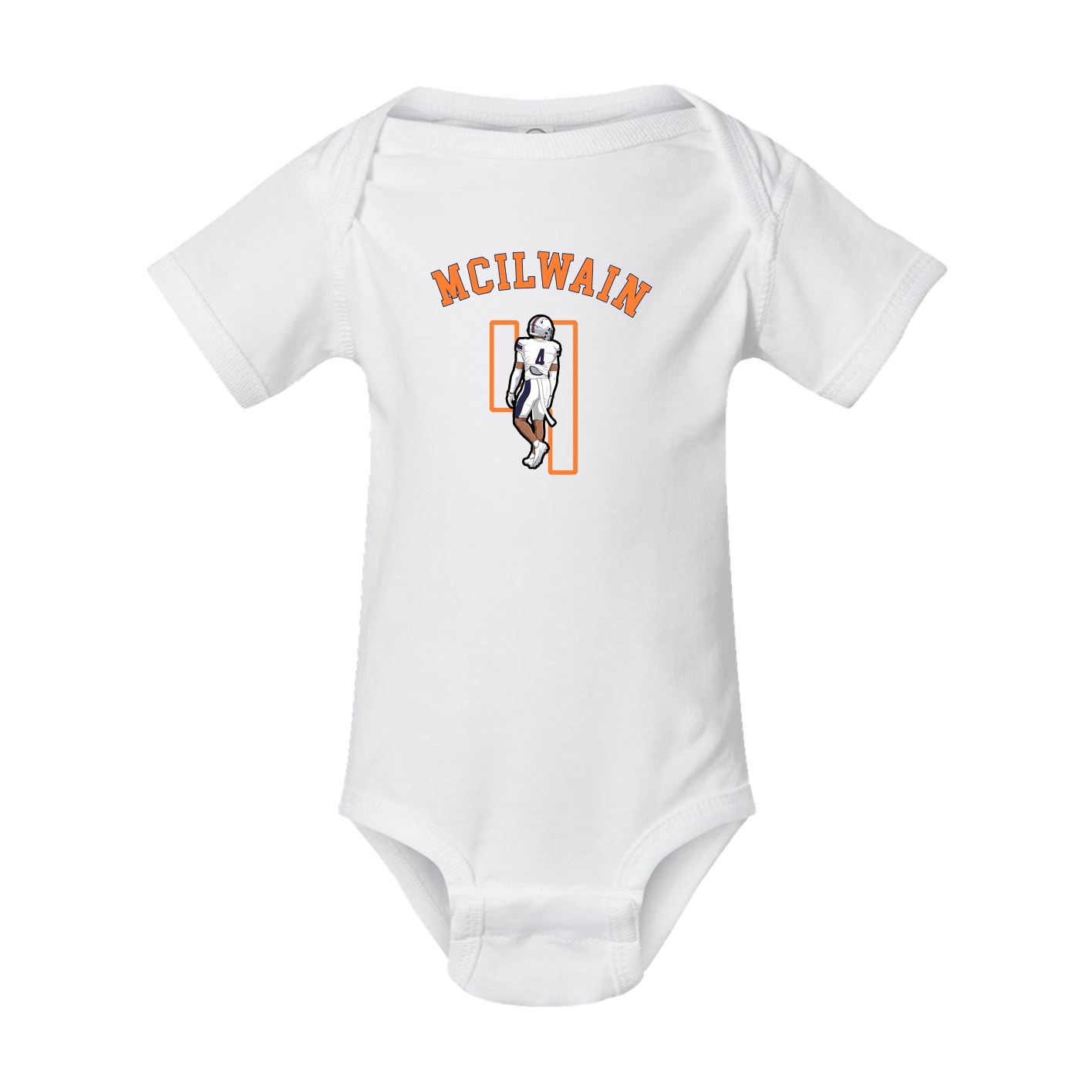 Baby Onesie — Shirsey Arch in White