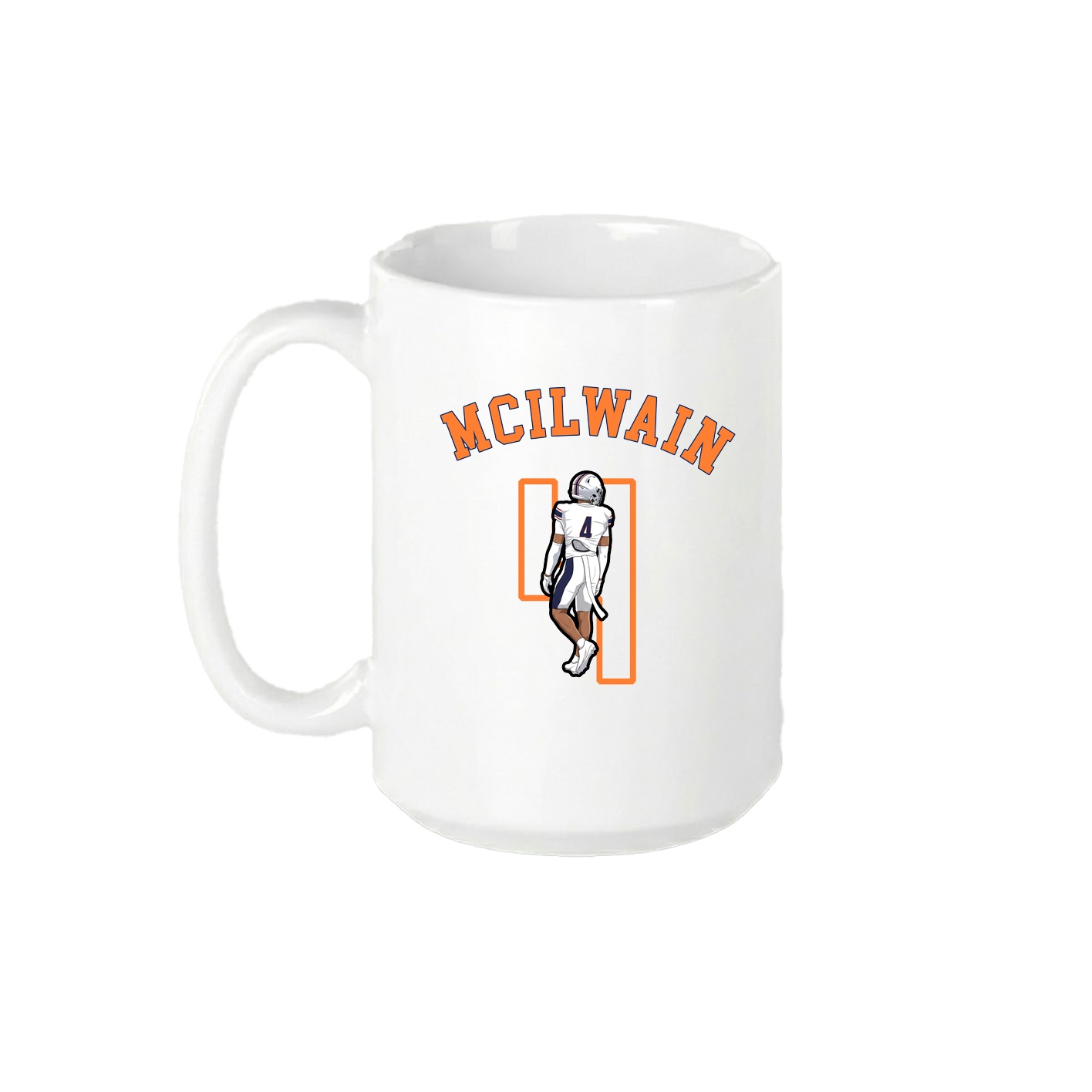 15oz Coffee Mug — Shirsey Arch in White