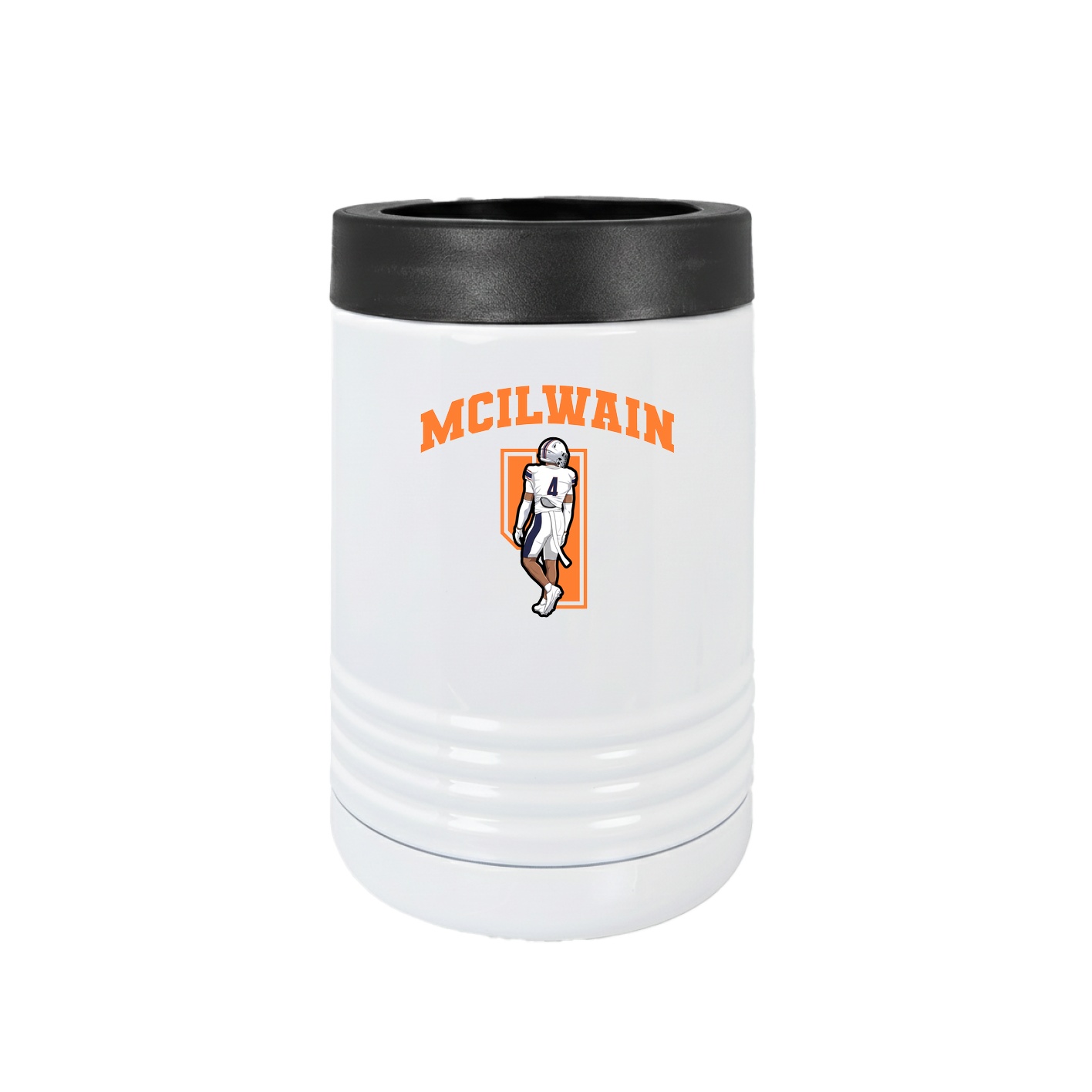 Beverage Holder — Number in White