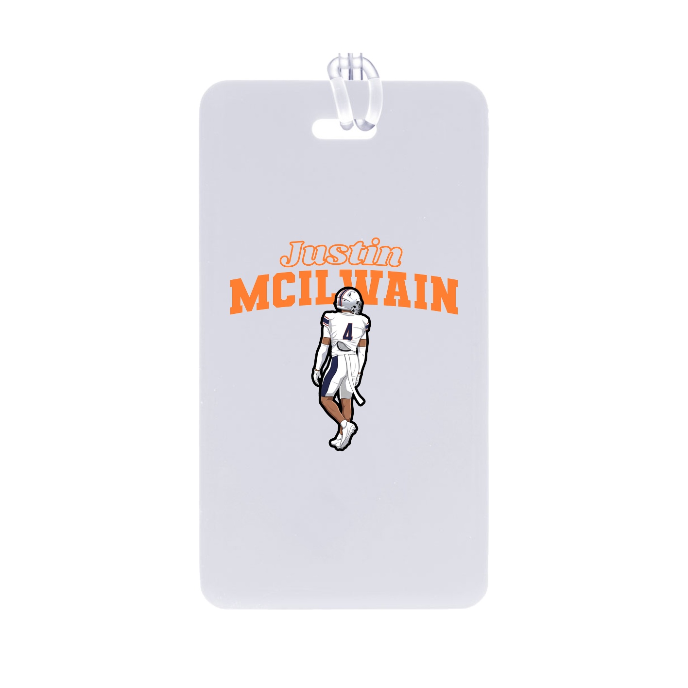 Bag Tag — Name Arch in Classic