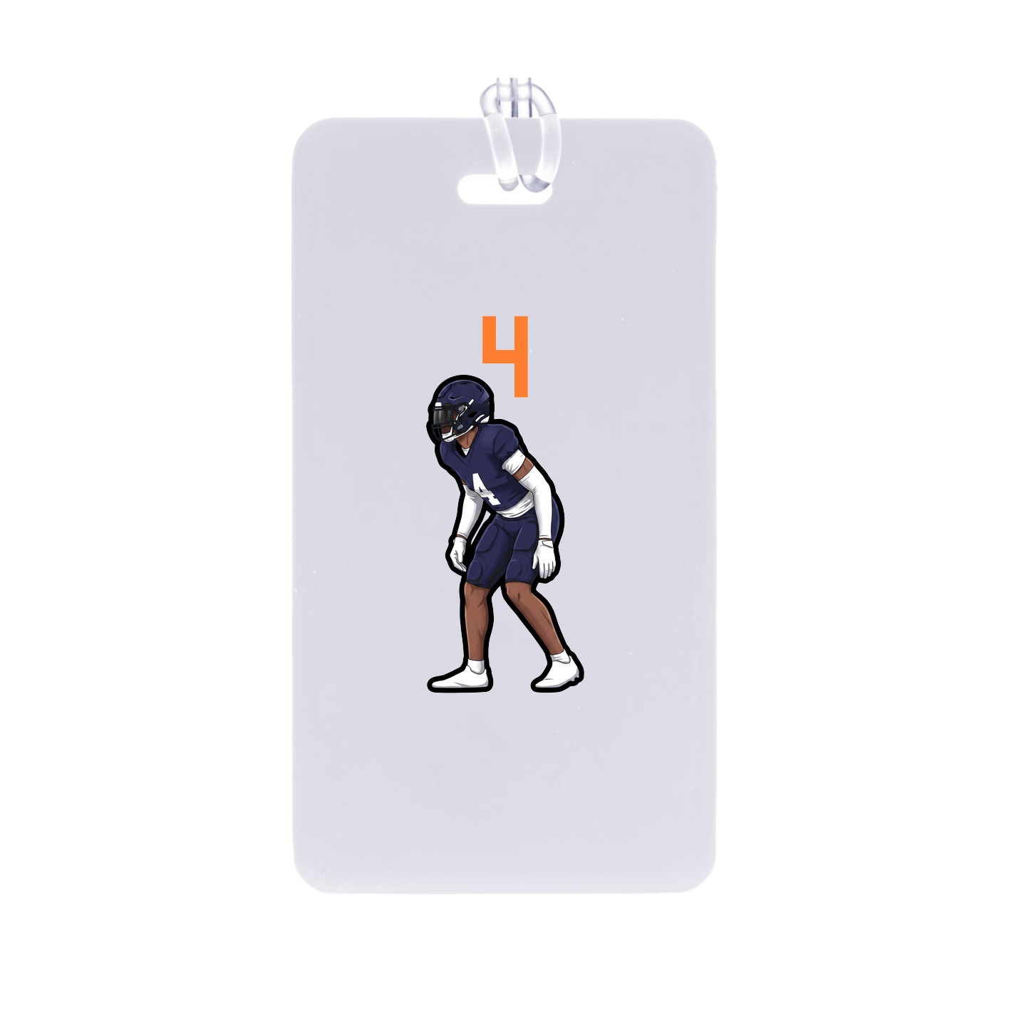 Bag Tag — Number Top in Classic