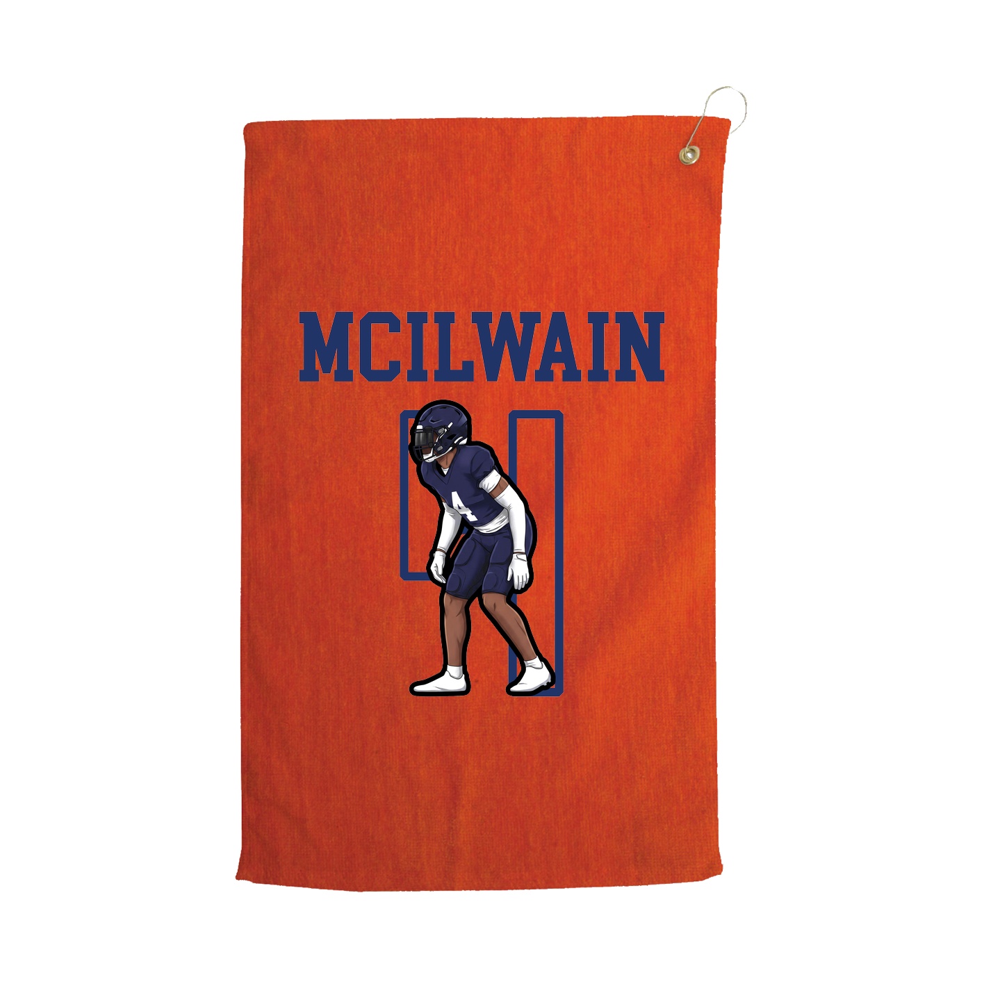 Golf Towel — Shirsey in Orange
