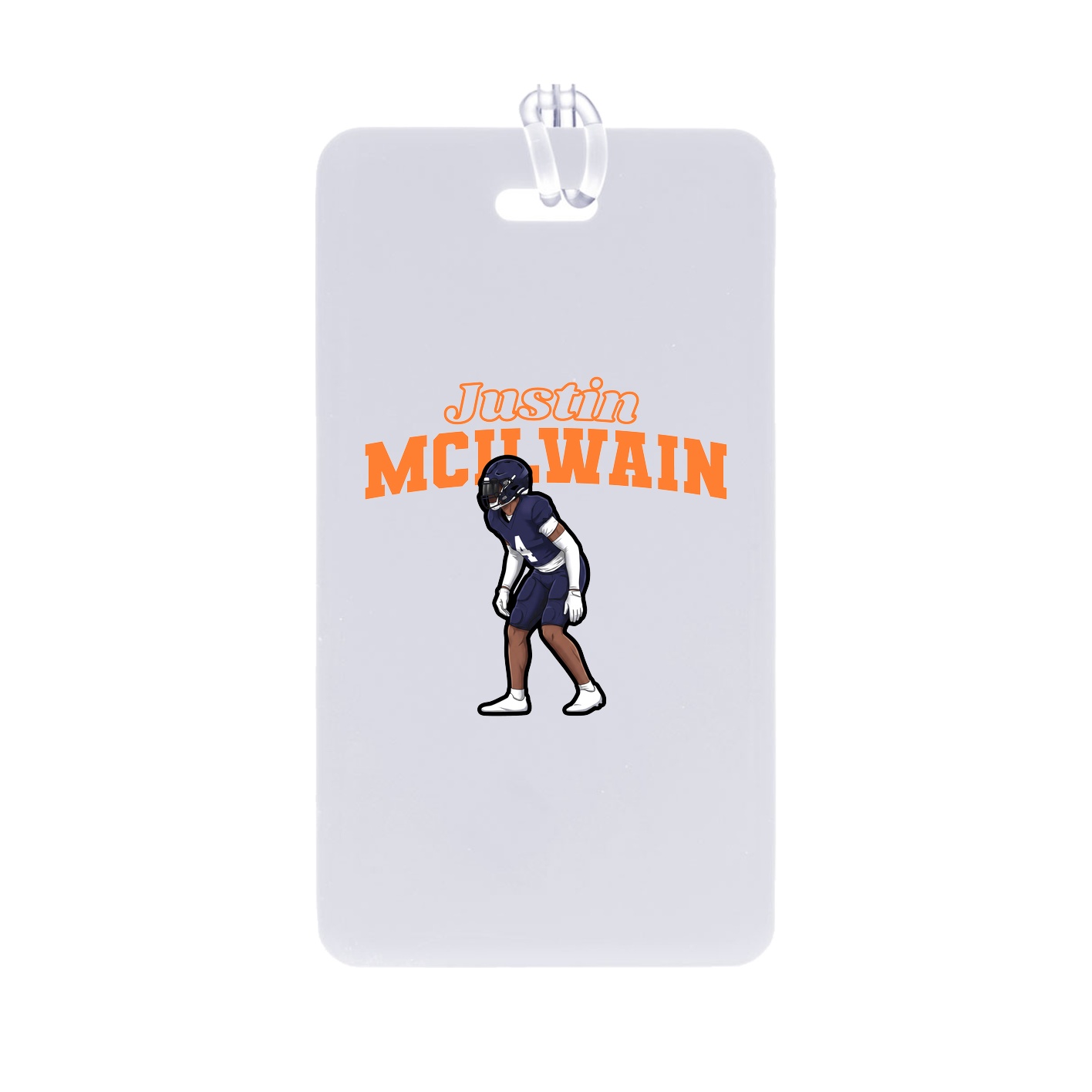 Bag Tag — Name Arch in Classic