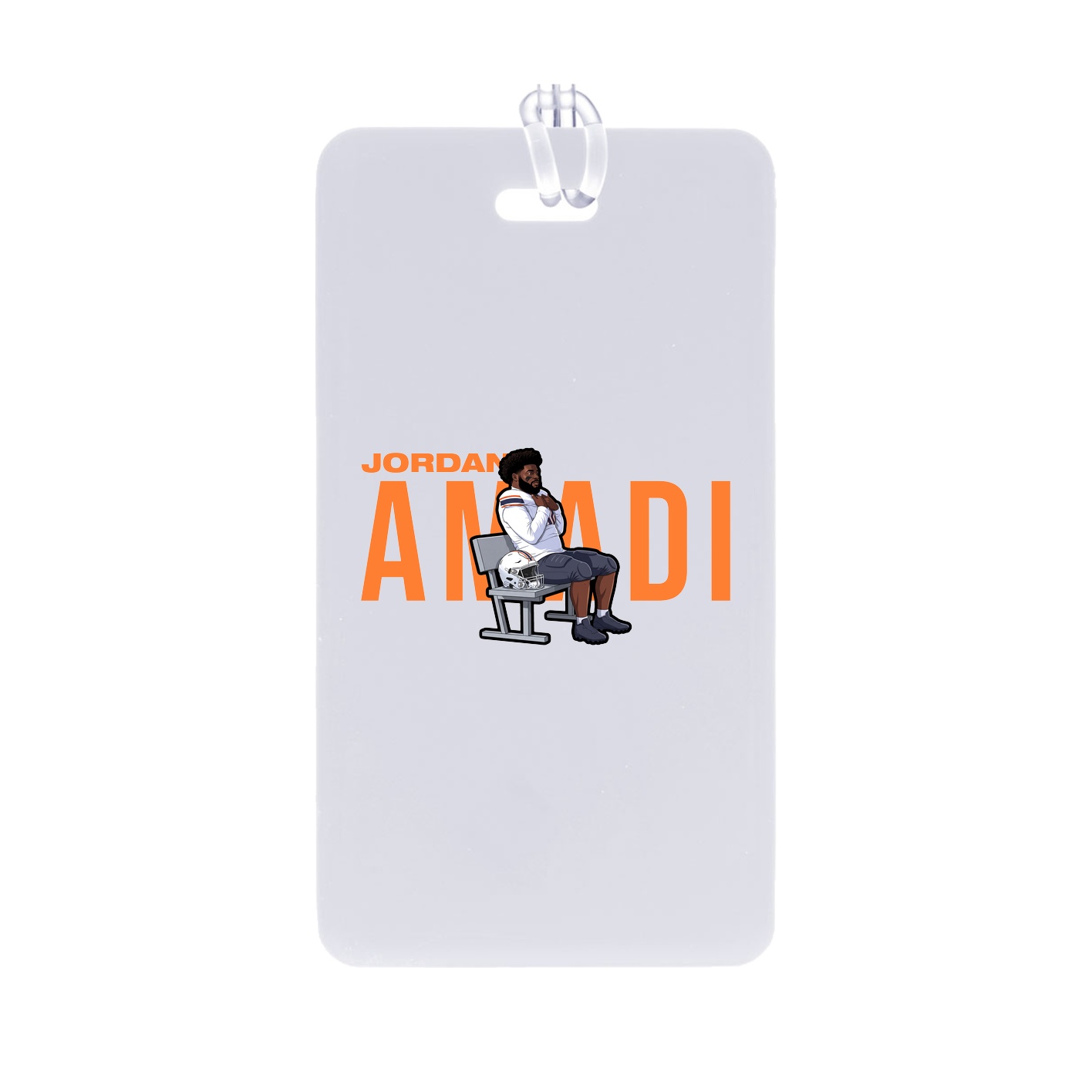 Bag Tag — Player Name in Classic