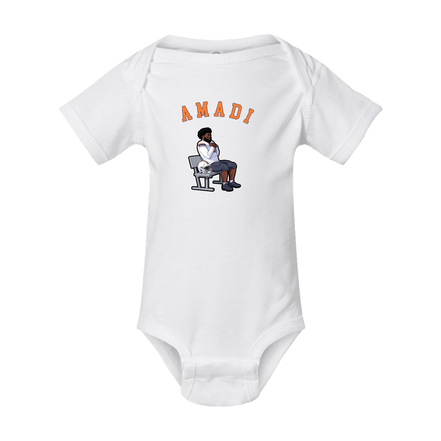 Baby Onesie — Shirsey Arch in White