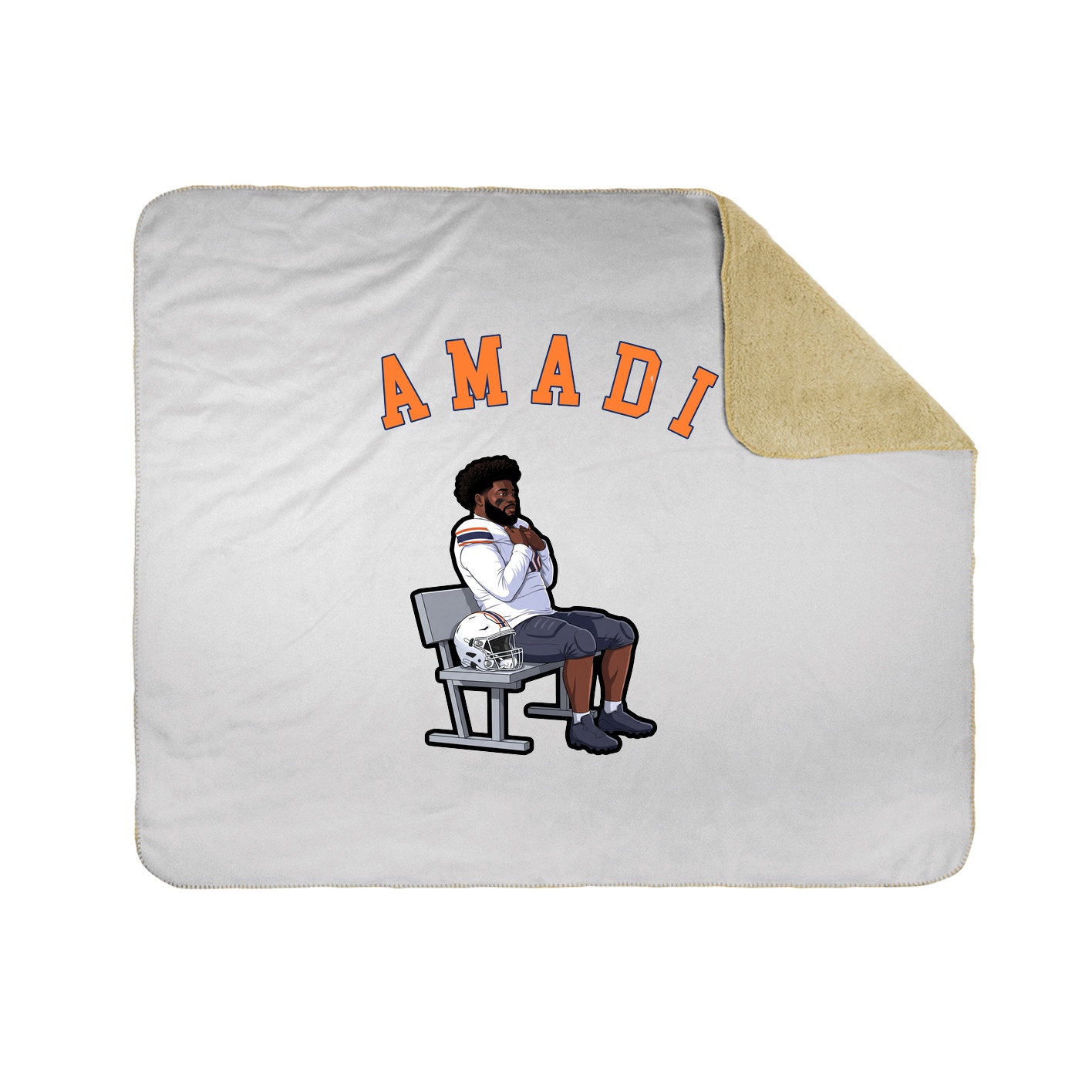 Throw Blanket — Shirsey Arch in White