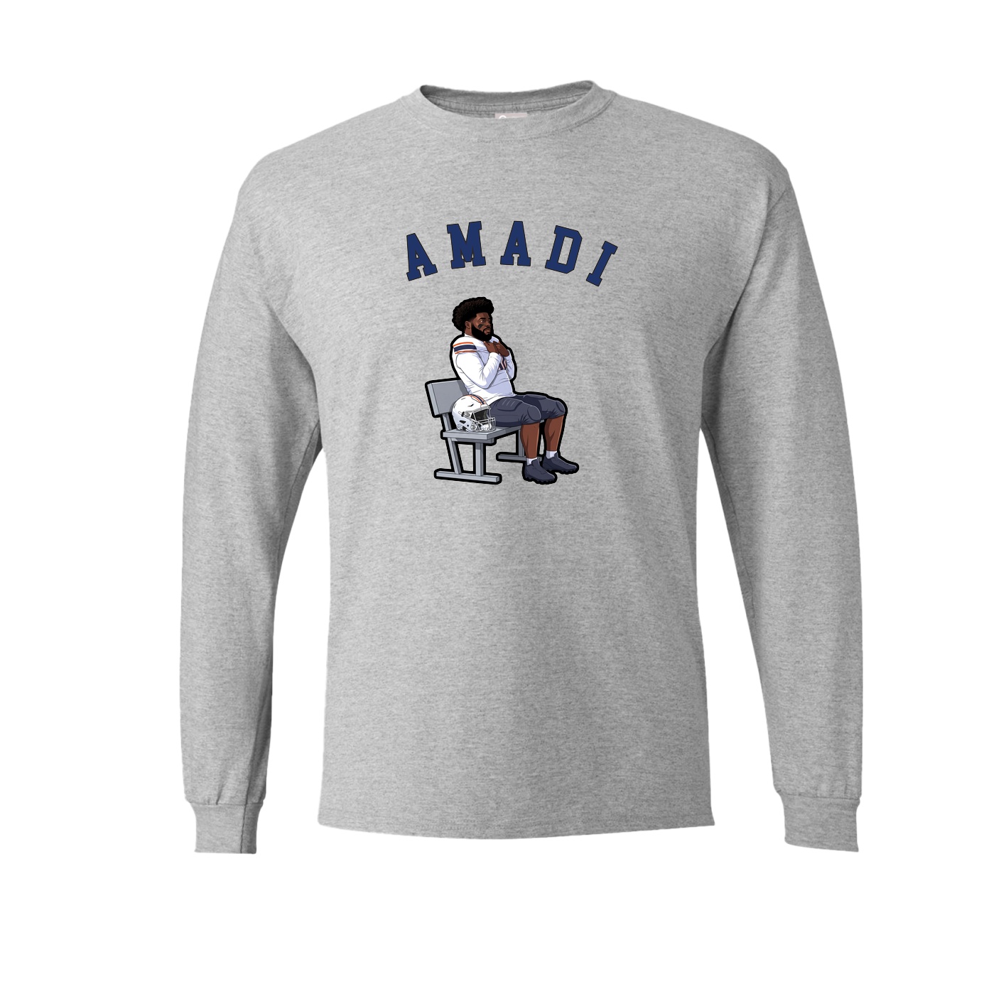 Long Sleeve Tee — Shirsey Arch in Grey