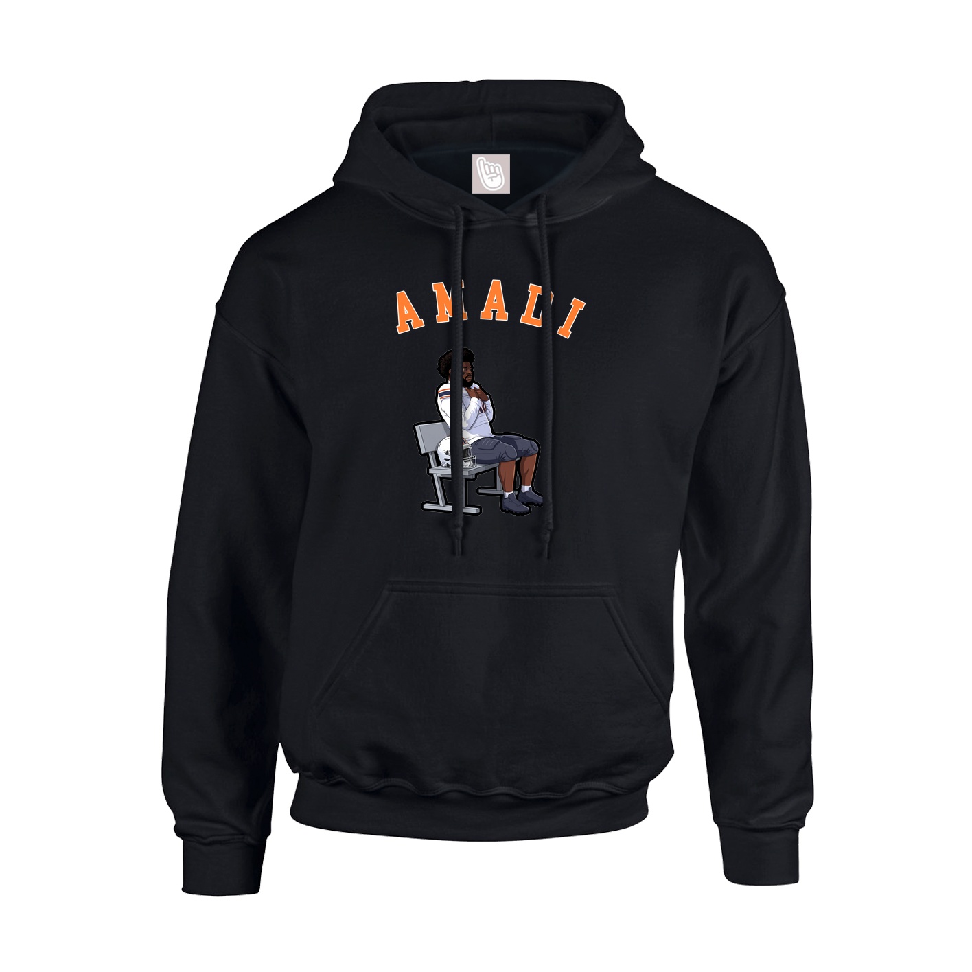 Hoodie — Shirsey Arch in Black