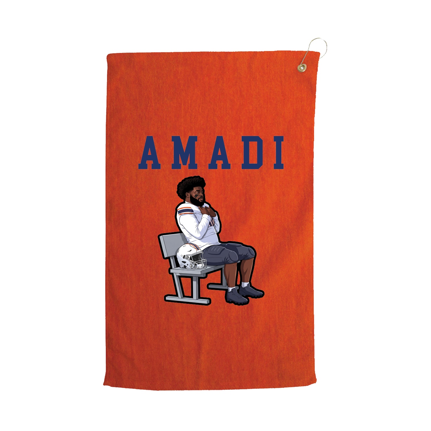 Golf Towel — Shirsey in Orange