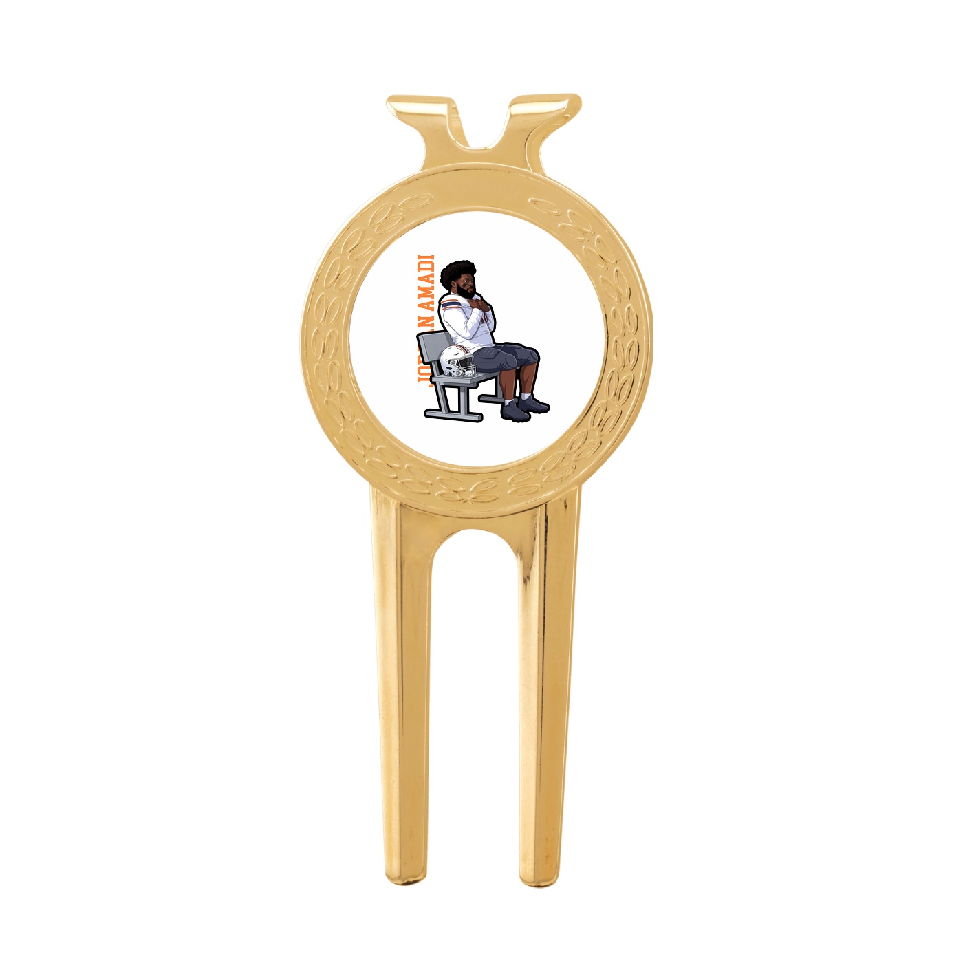 Divot Tool with Ball Marker — Name Vertical in Classic