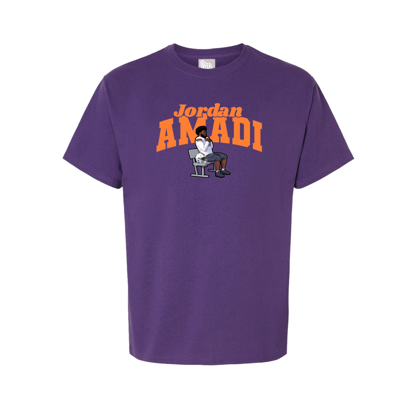 Youth Tee — Signature Arch in Purple